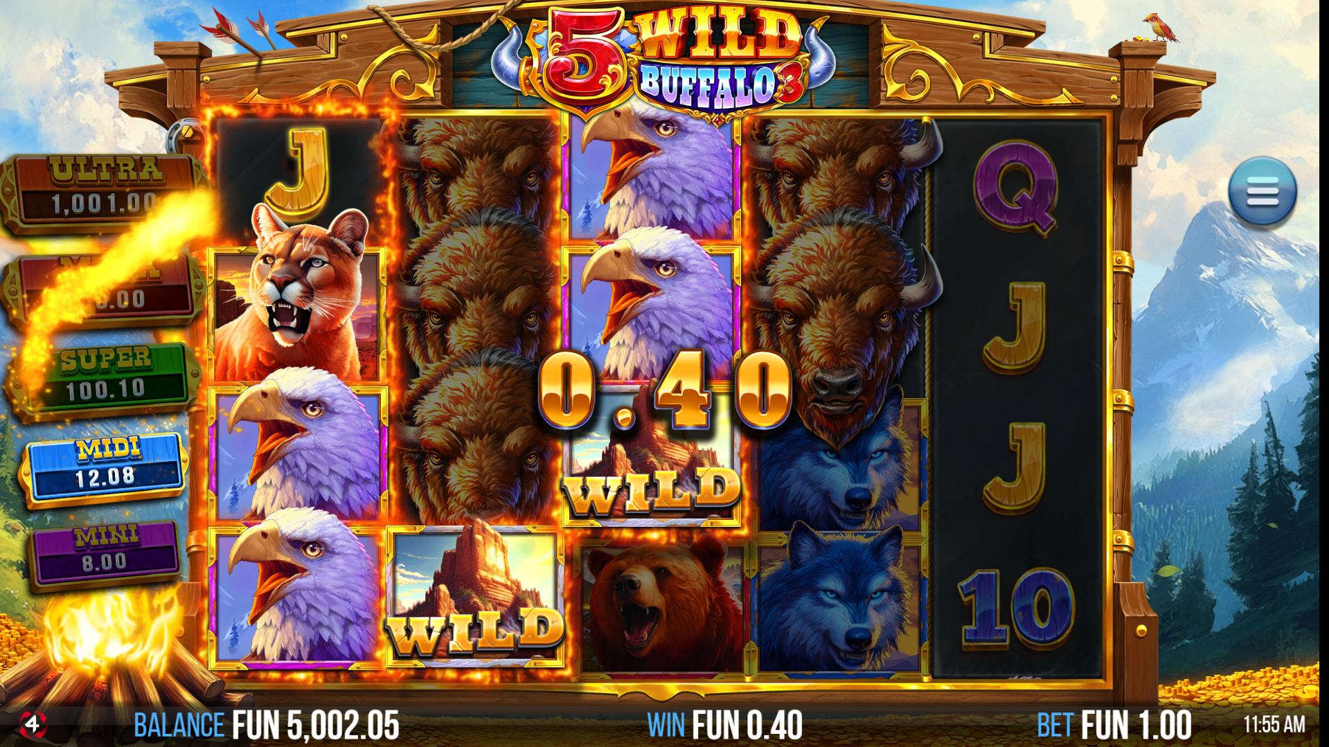 5 Wild Buffalo 3 Offers Players 1,024 Ways to Win