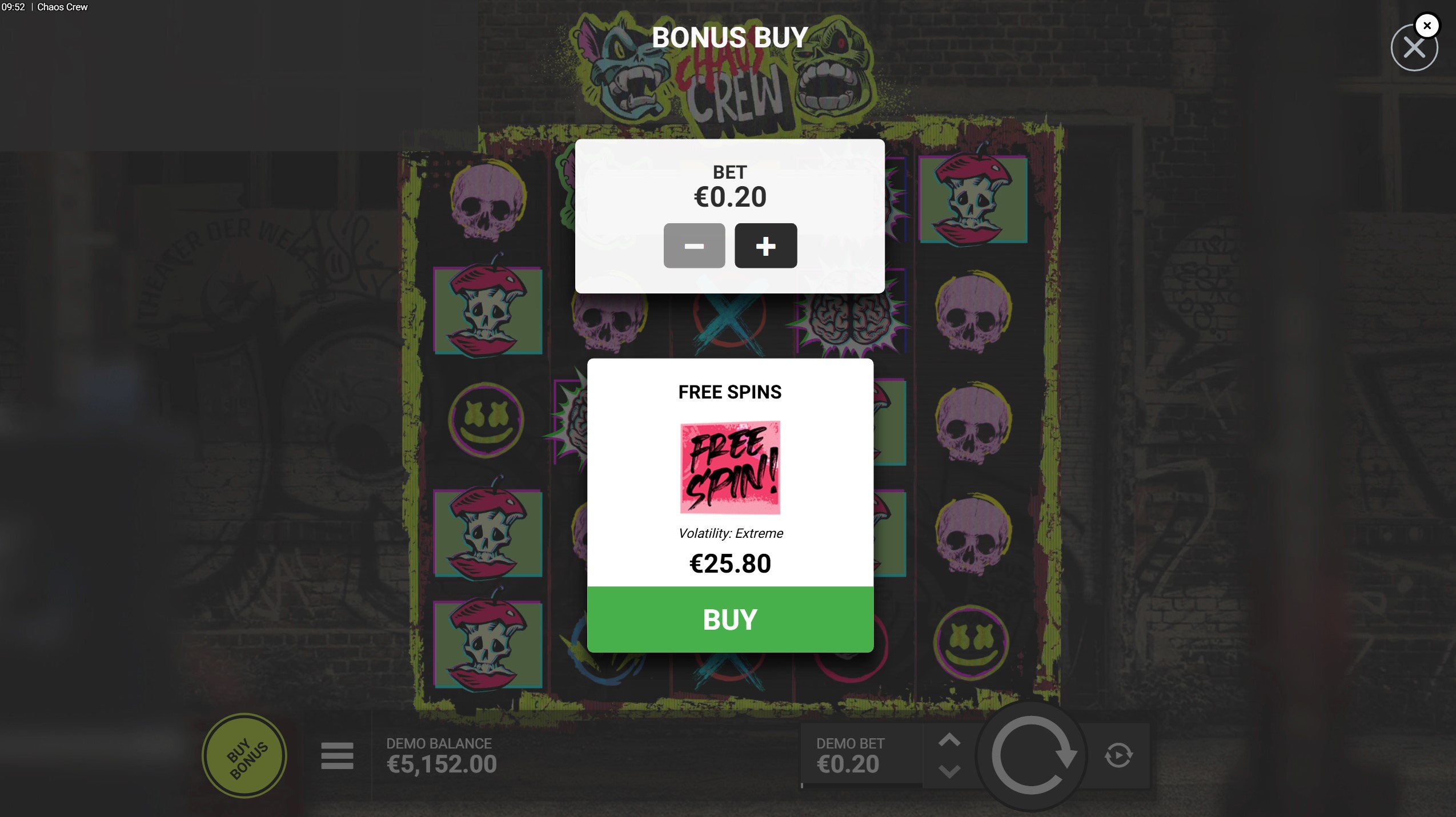 Chaos Crew Bonus Buy