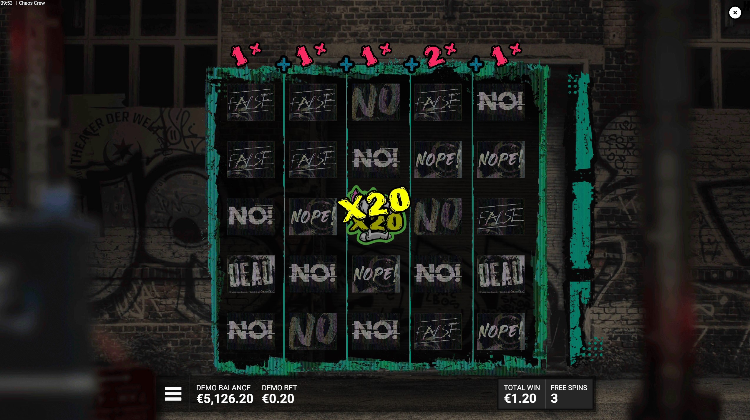 Chaos Crew Bonus Game