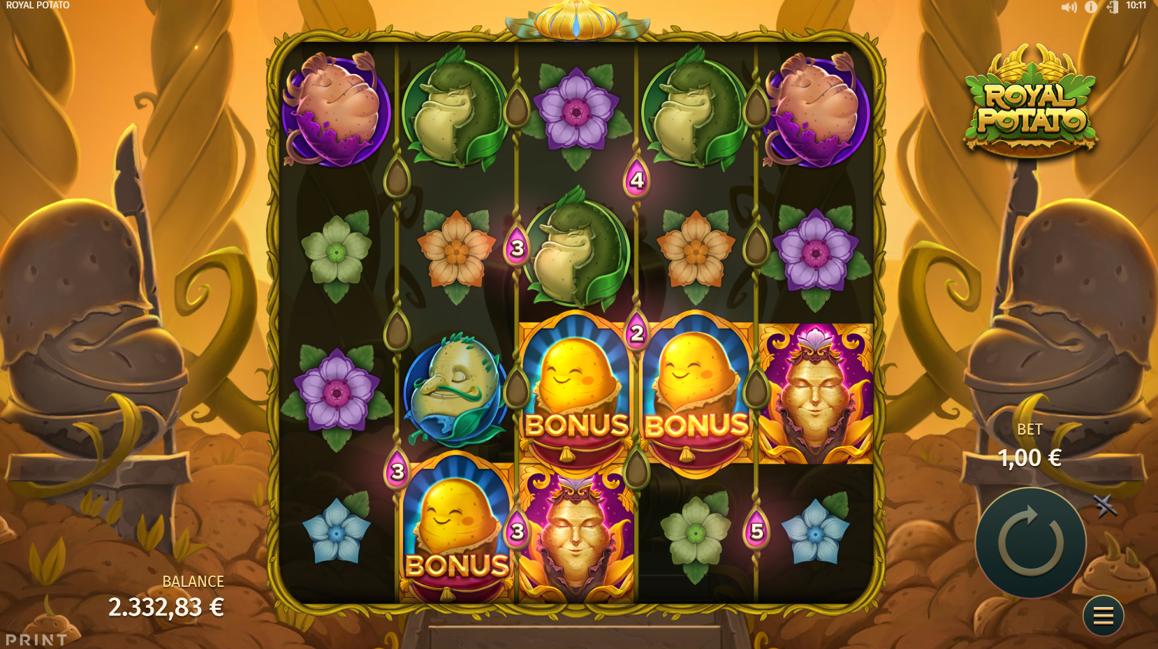 Land Three or More Bonus Symbols to Get Free Spins