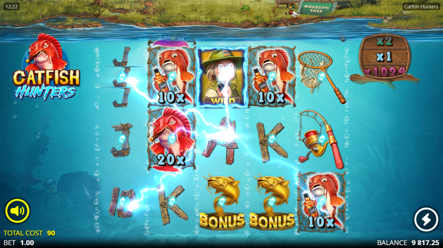 Imposter Wilds Transform into any of 5 Wild Character Symbols, Each with an Individual Feature Enhancer