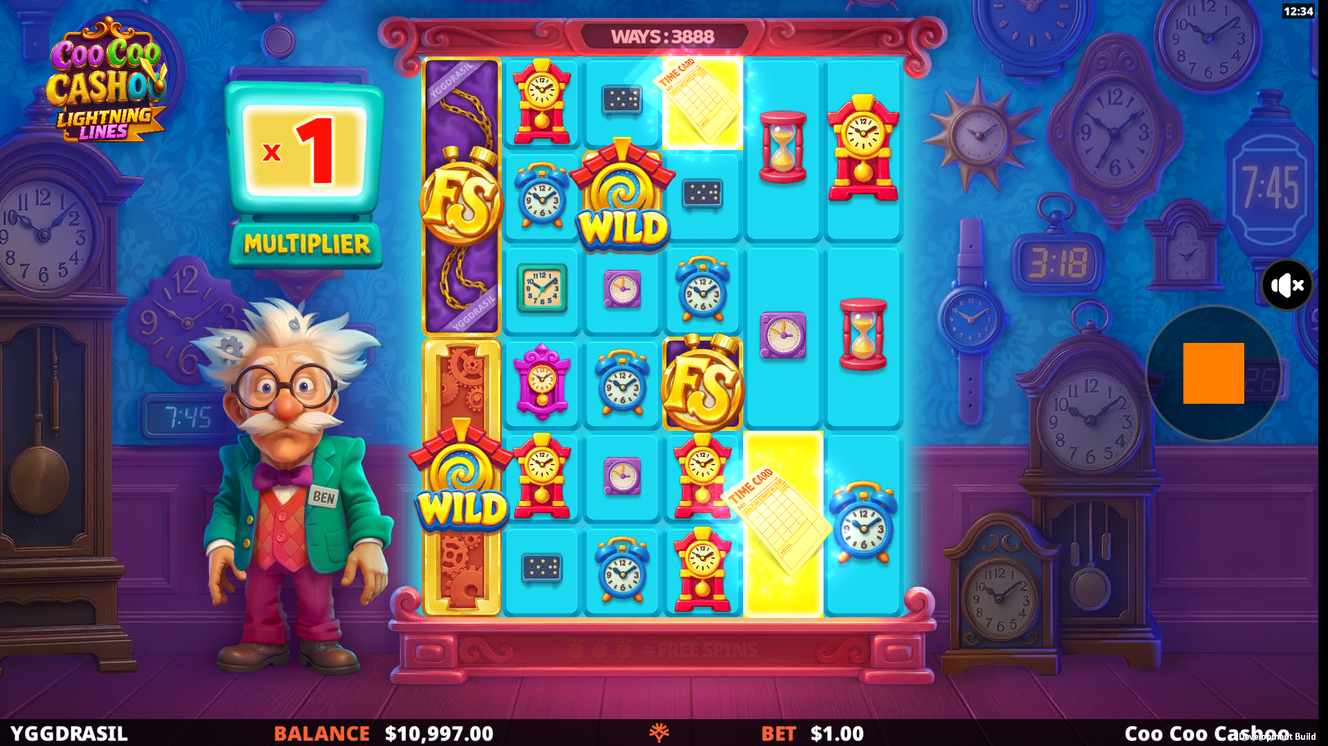 Land Time Card Scatters to Increase the Global Multiplier