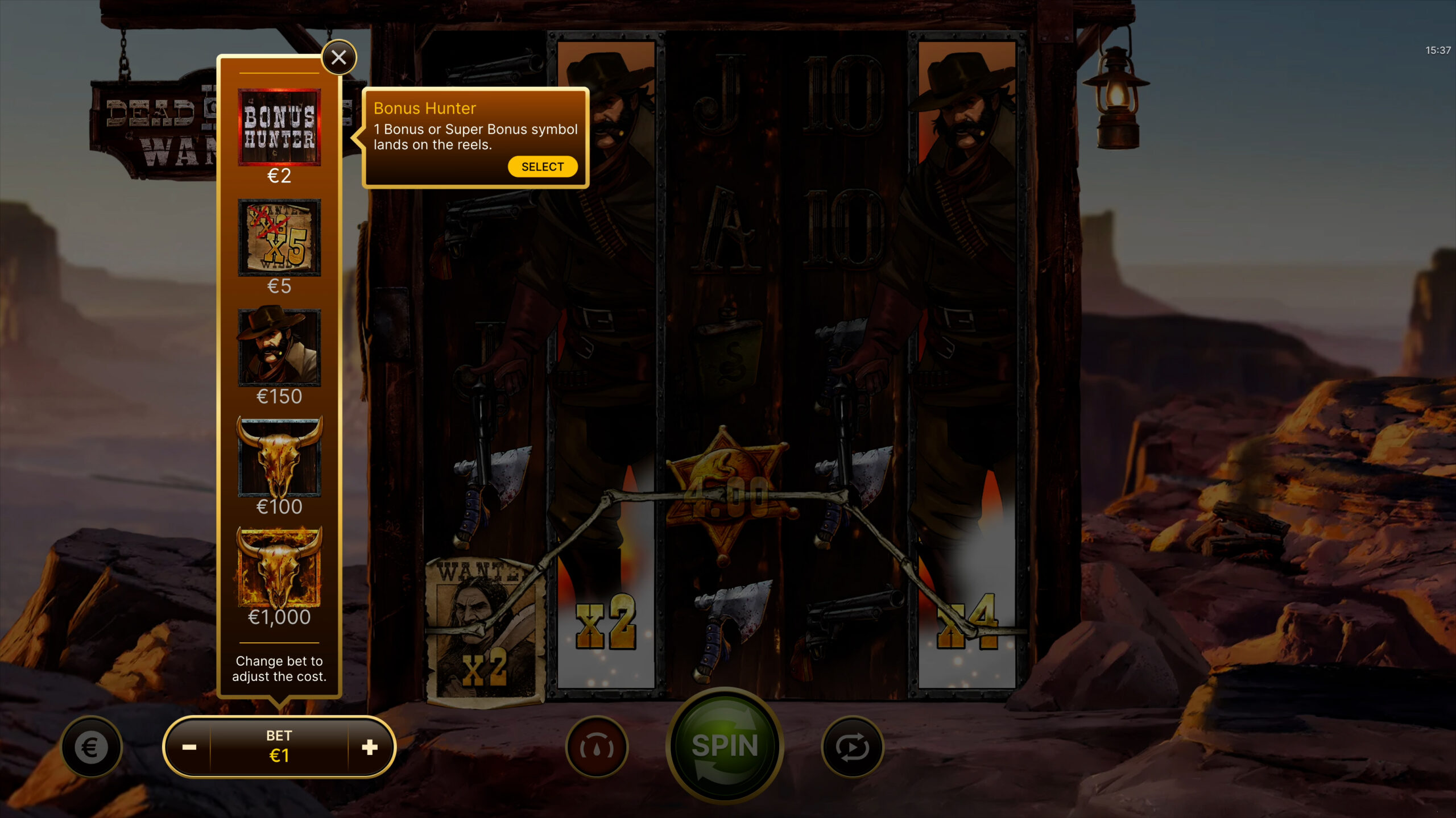 Take Advantage of the Elevate Menu, with Features Available to Enhance Play Further