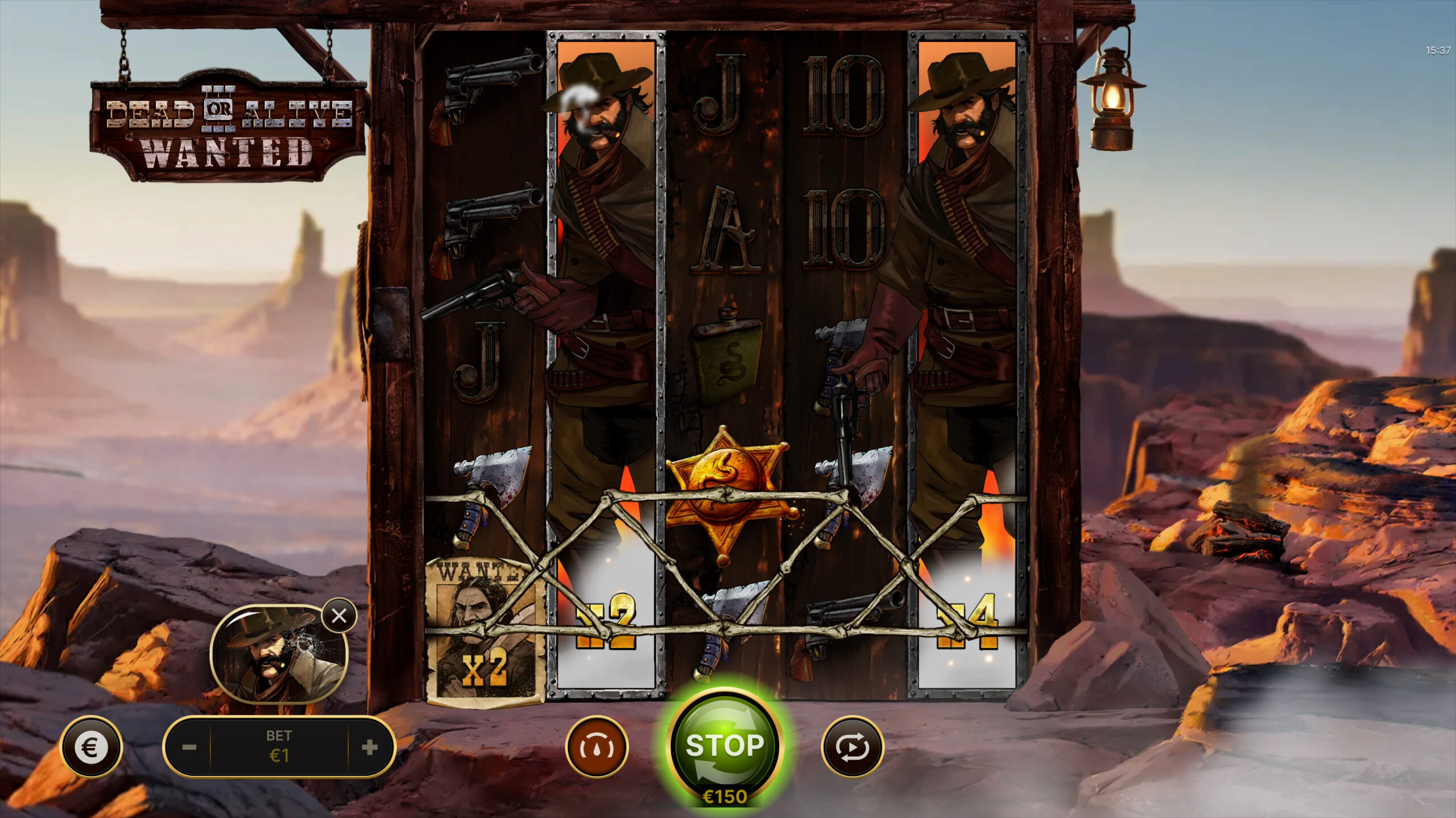 Wanted Wilds can Land with Multipliers up to x100, Whilst Bounty Wilds act as Full-Reel Multiplier Collectors