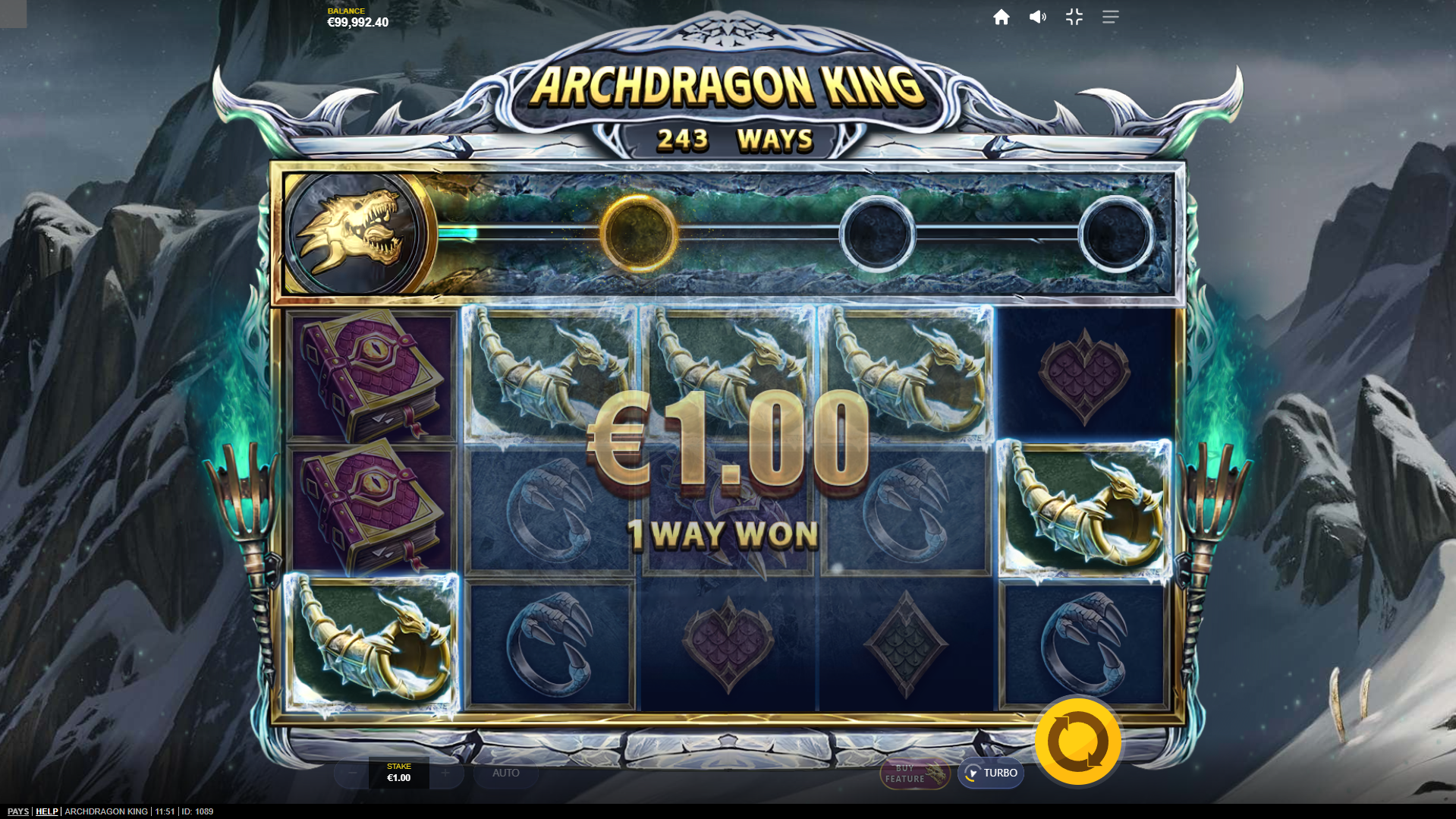 Archdragon King Offers Players up to 1,024 Ways to Win