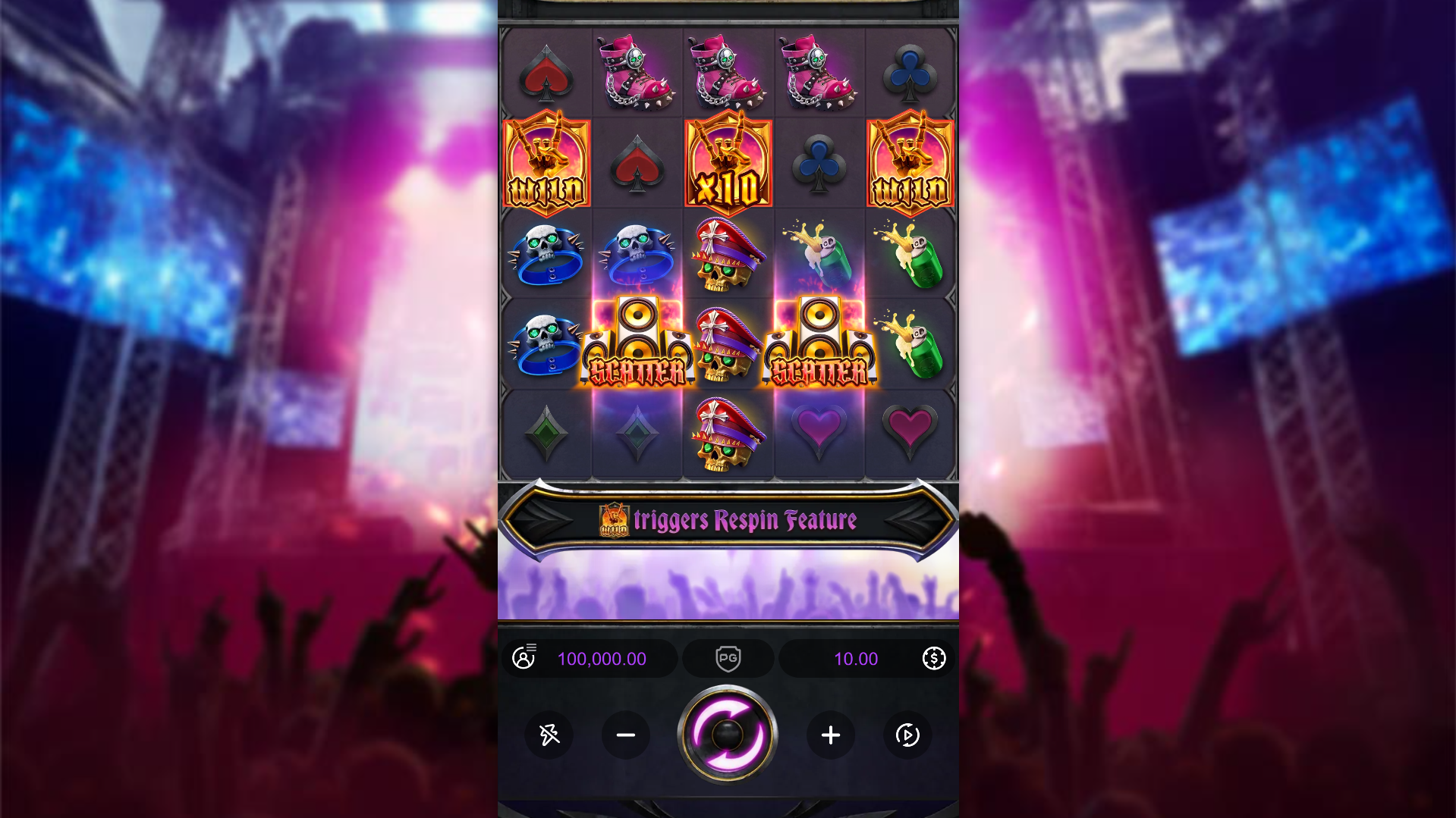 Inferno Mayhem Base Game Play