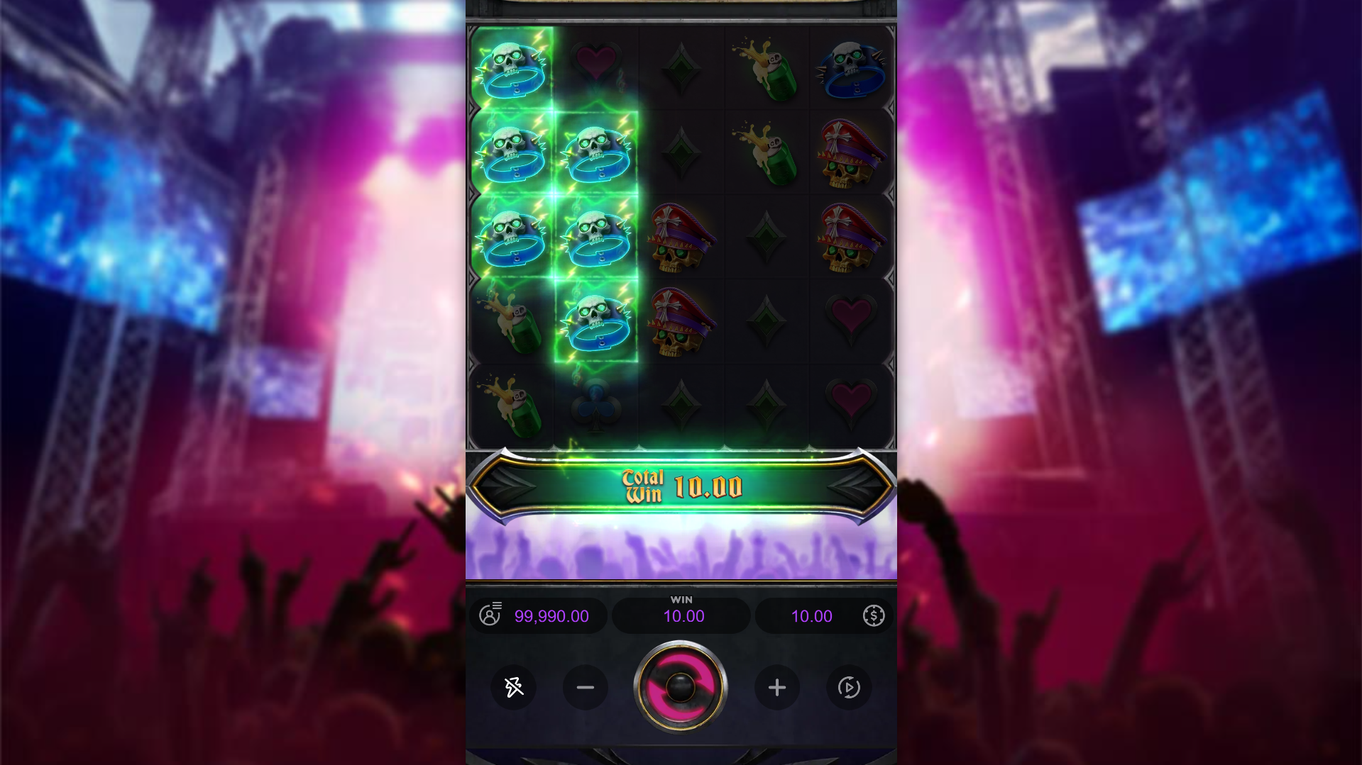 Form Clusters of 5 or More Matching Symbols to Win