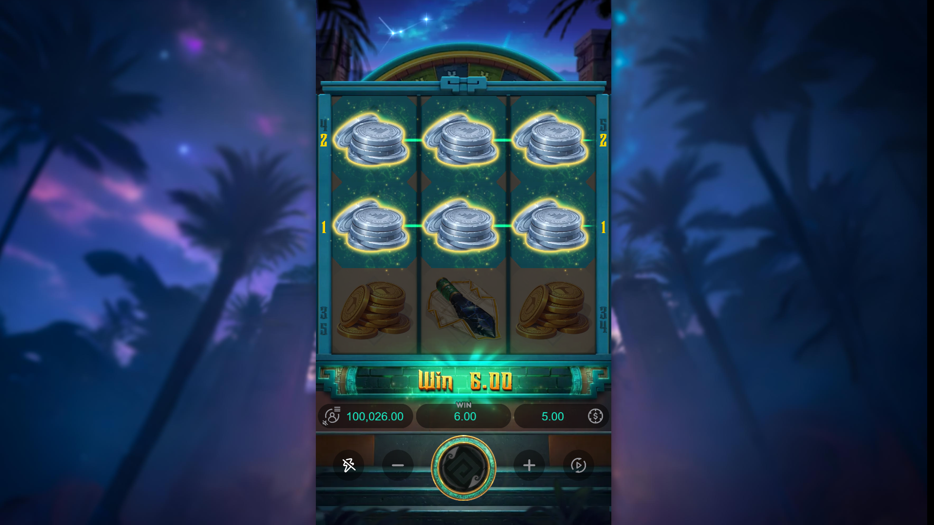 Mayan Destiny Offers Players 5 Fixed Paylines