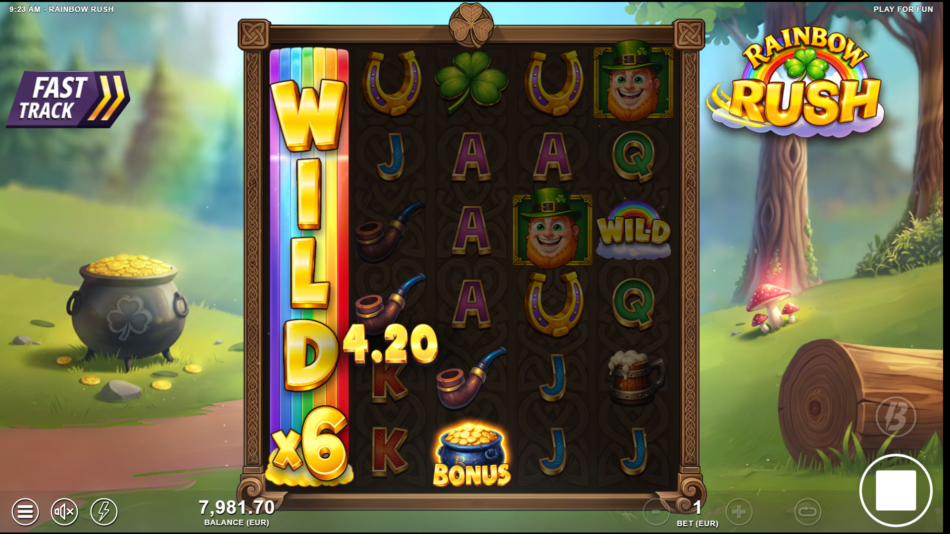 Land Wild Symbols for Expanding Multiplier Potential