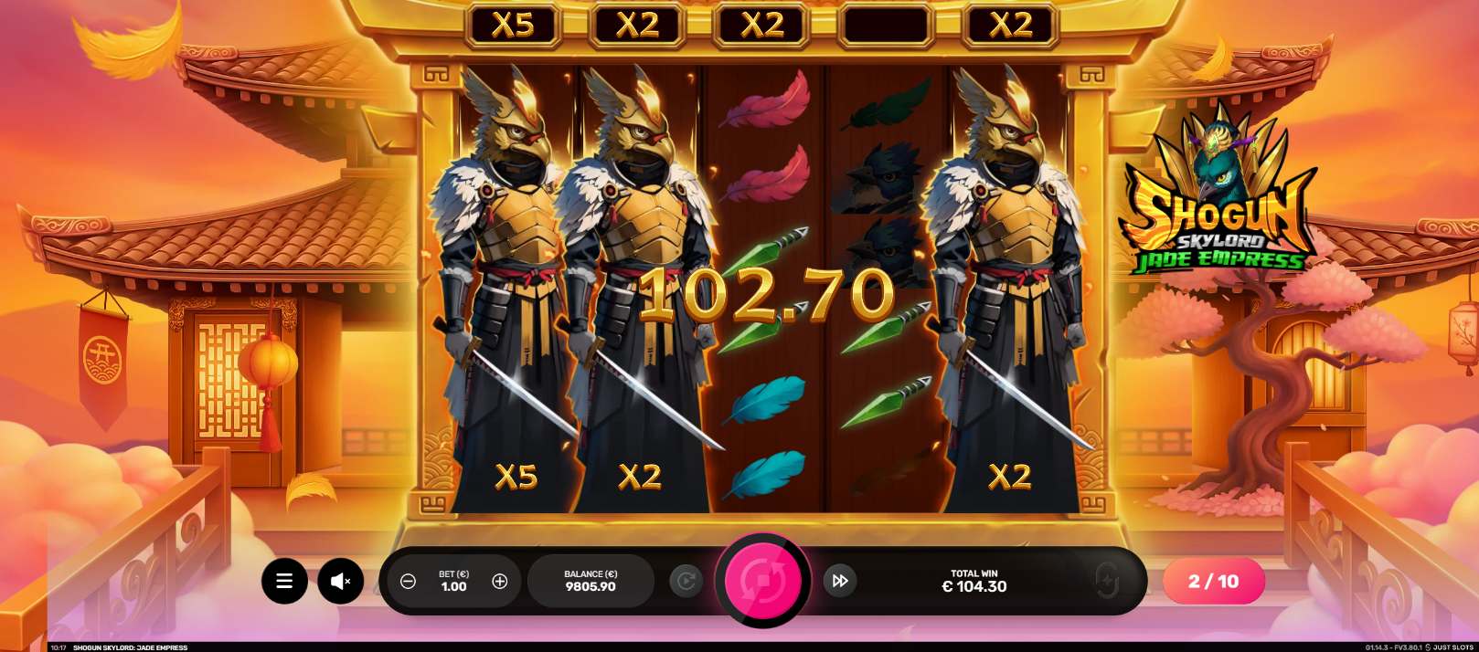 During Free Spins, Expanding Wild Multipliers Collect Above the Reels for Additional Potential