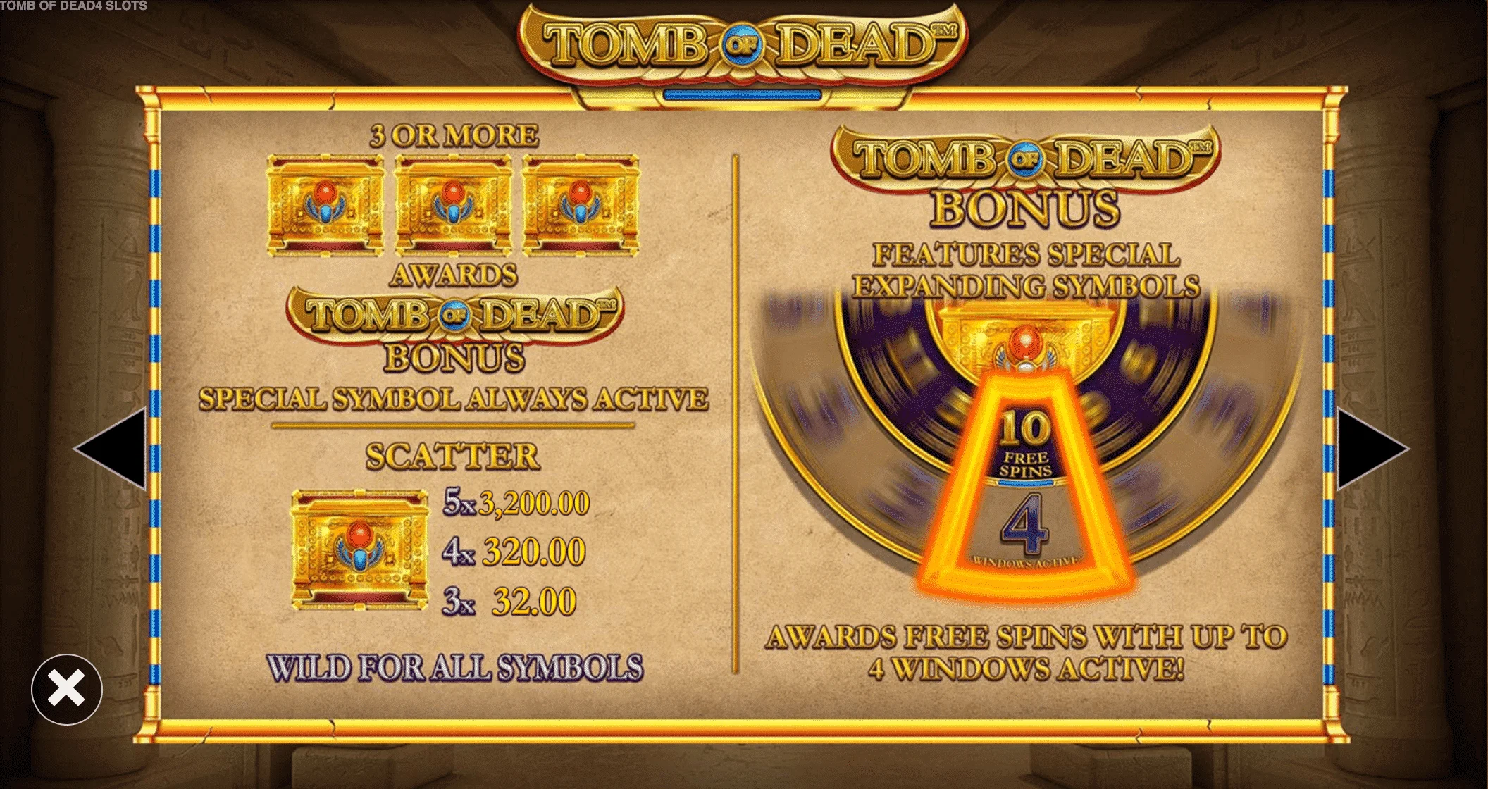 Tomb of Dead Bonus