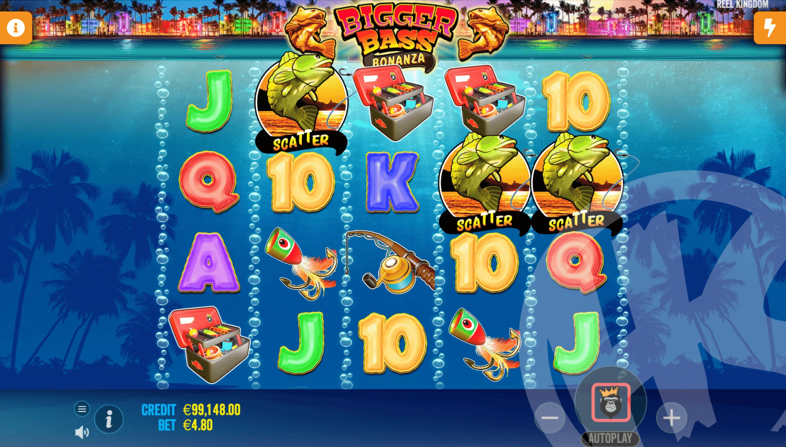 3 Scatters Triggers Free Spins