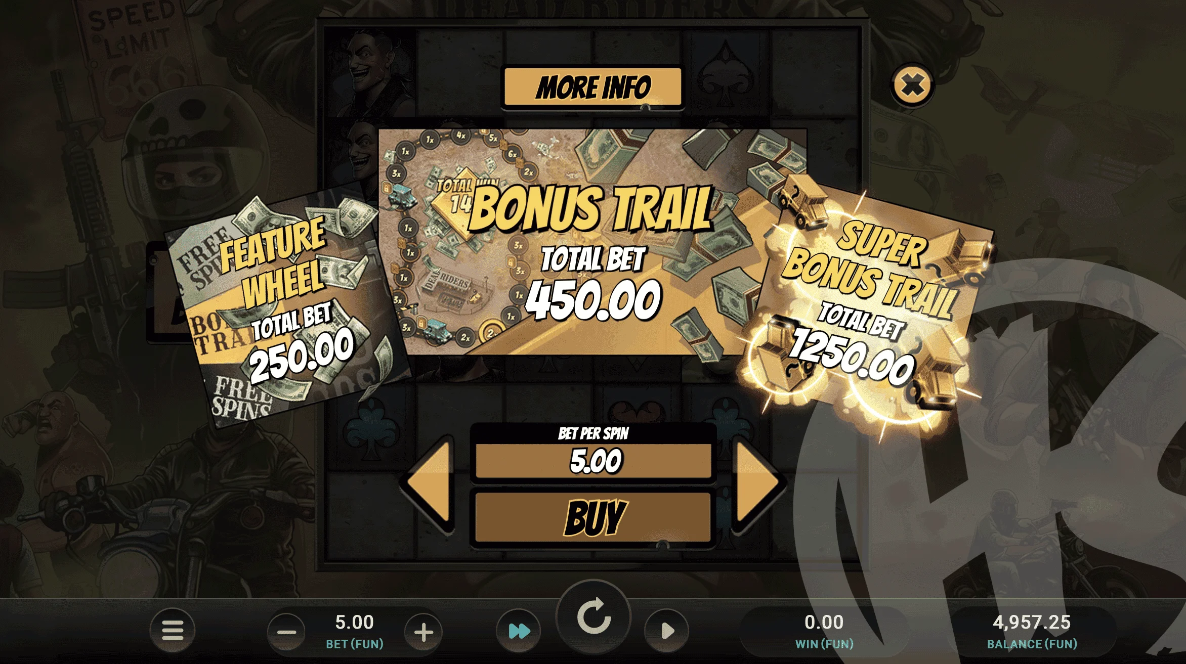 Dead Riders Trail Feature Buy Options