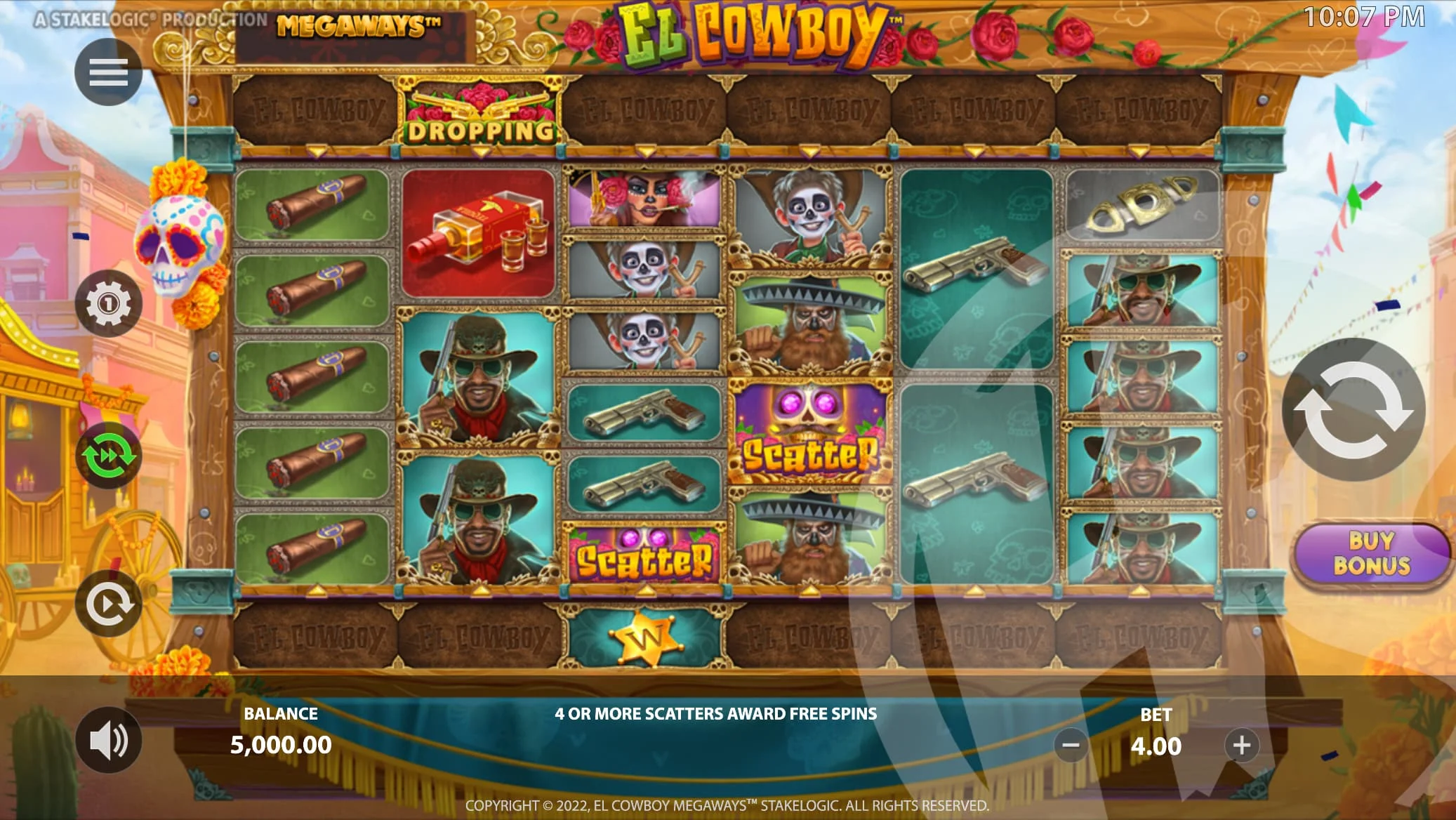 El Cowboy Megaways Base Game