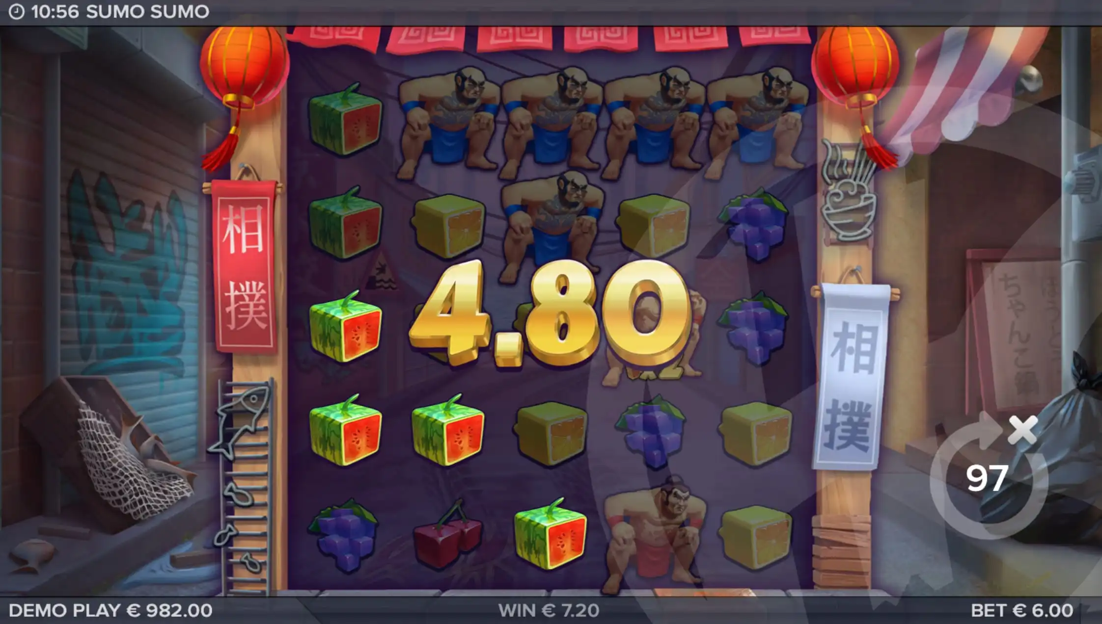 Sumo Sumo Offers Players 259 Ways to Win