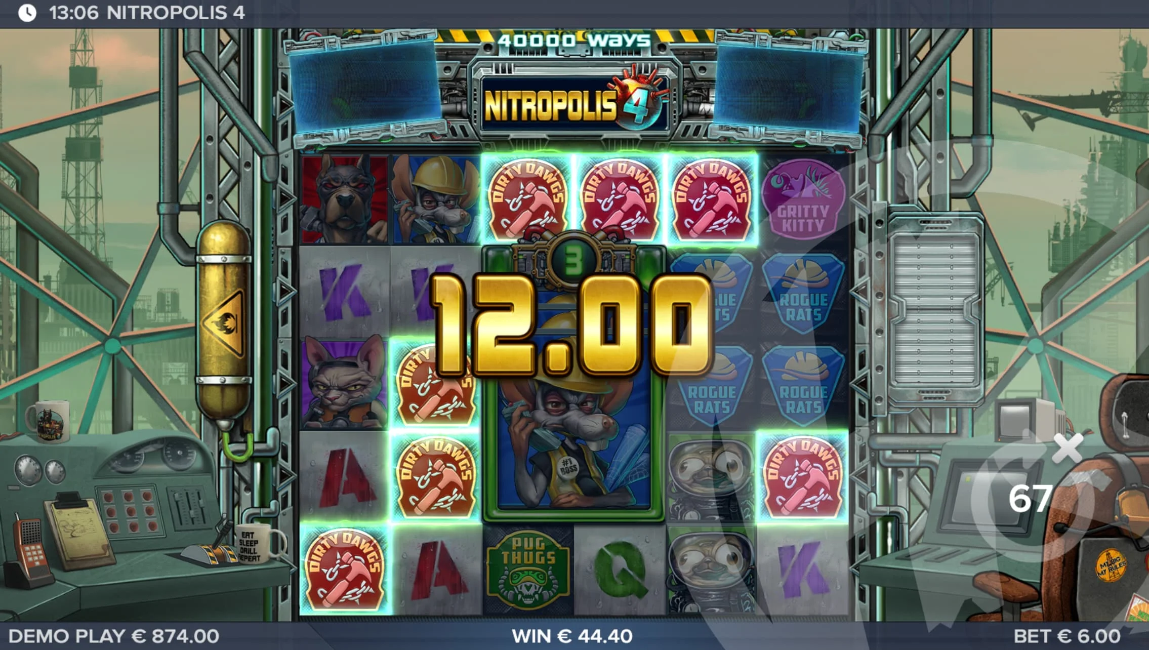 Nitropolis 4 Offers Players 4,096 Ways as Standard