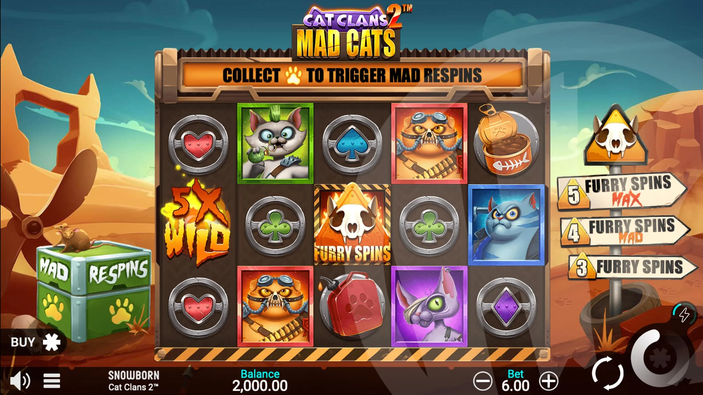 Cat Clans 2 Mad Cats Base Game
