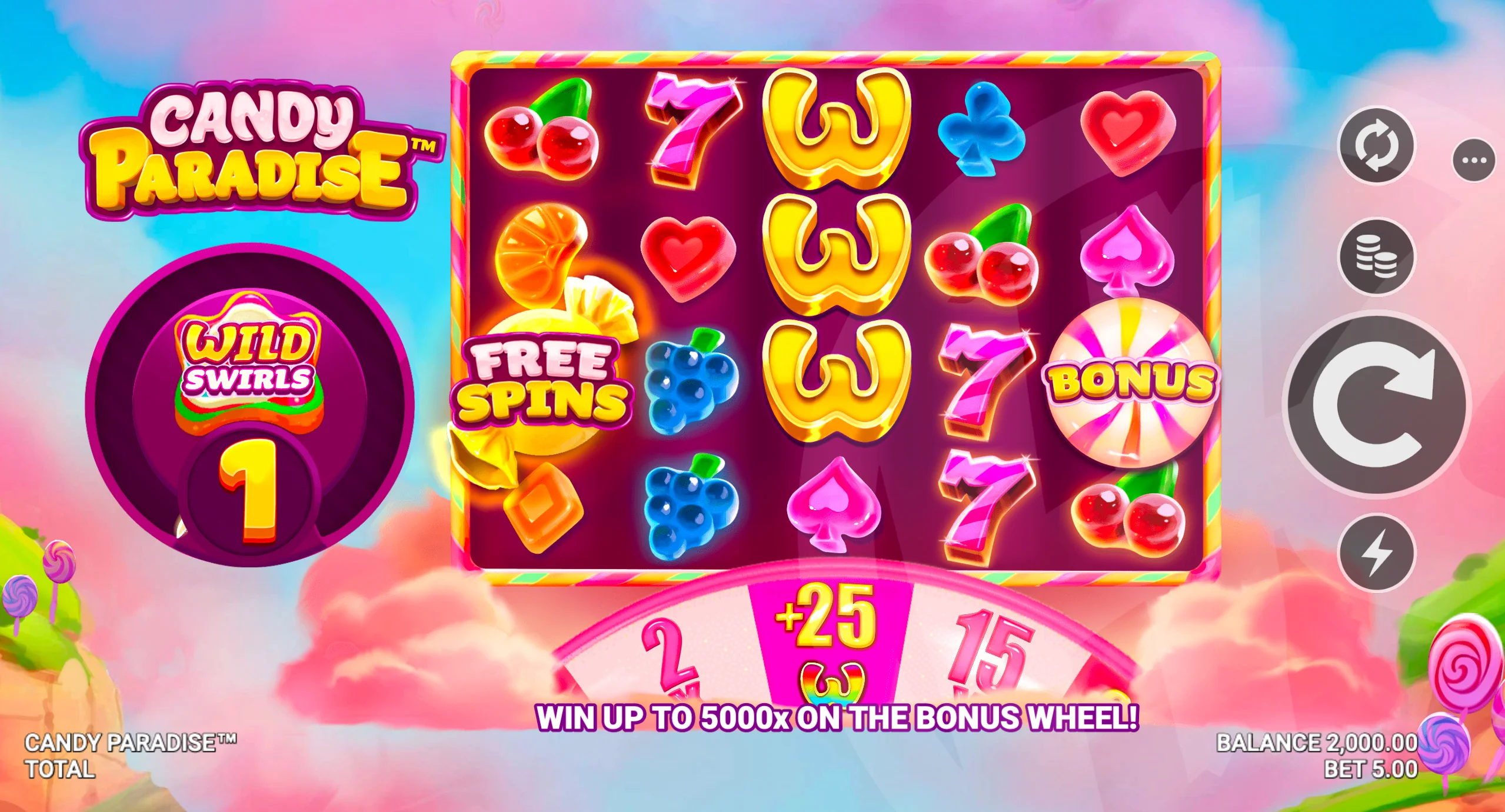 Candy Paradise Base Game