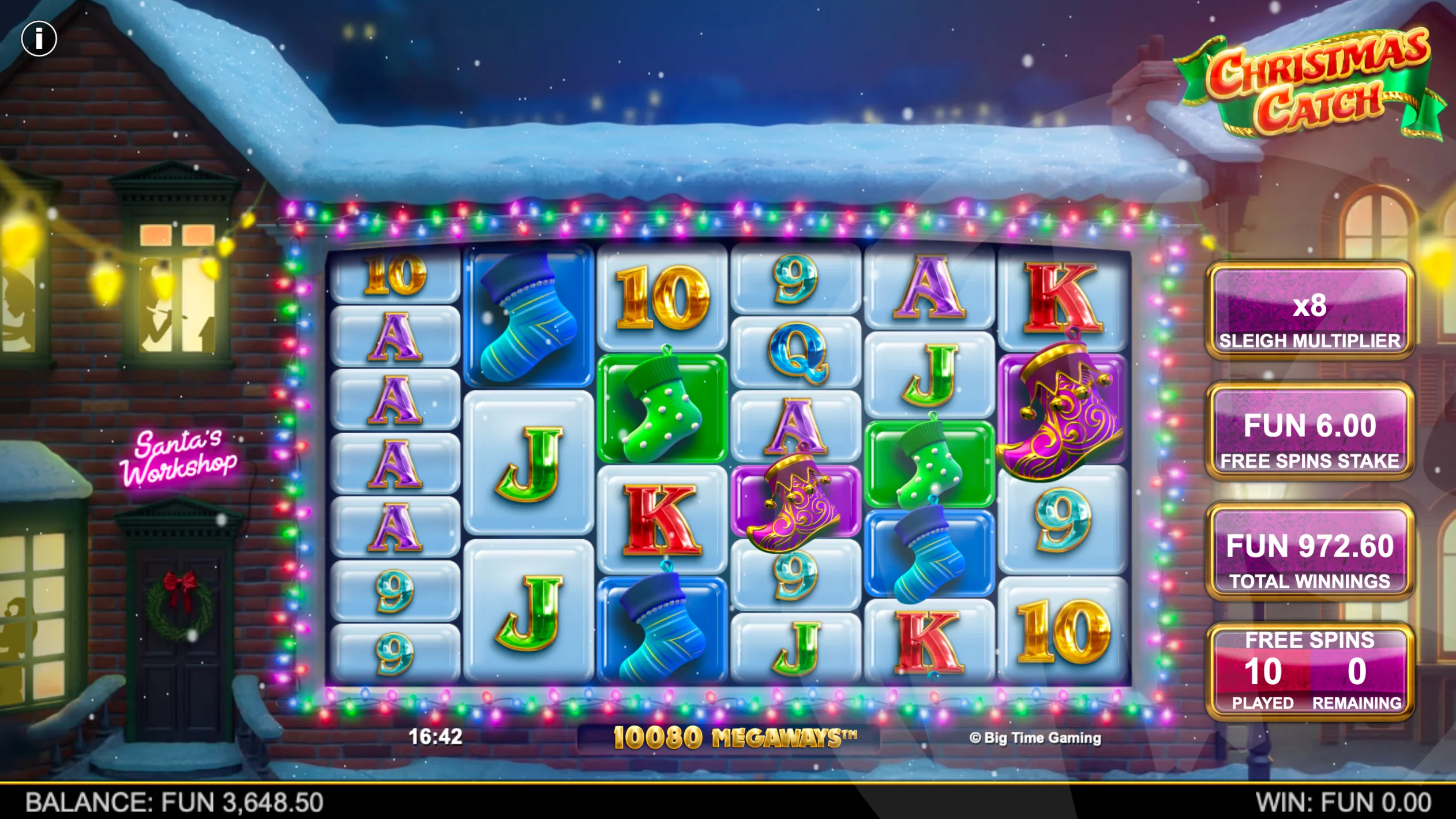 Christmas Catch Free Spins