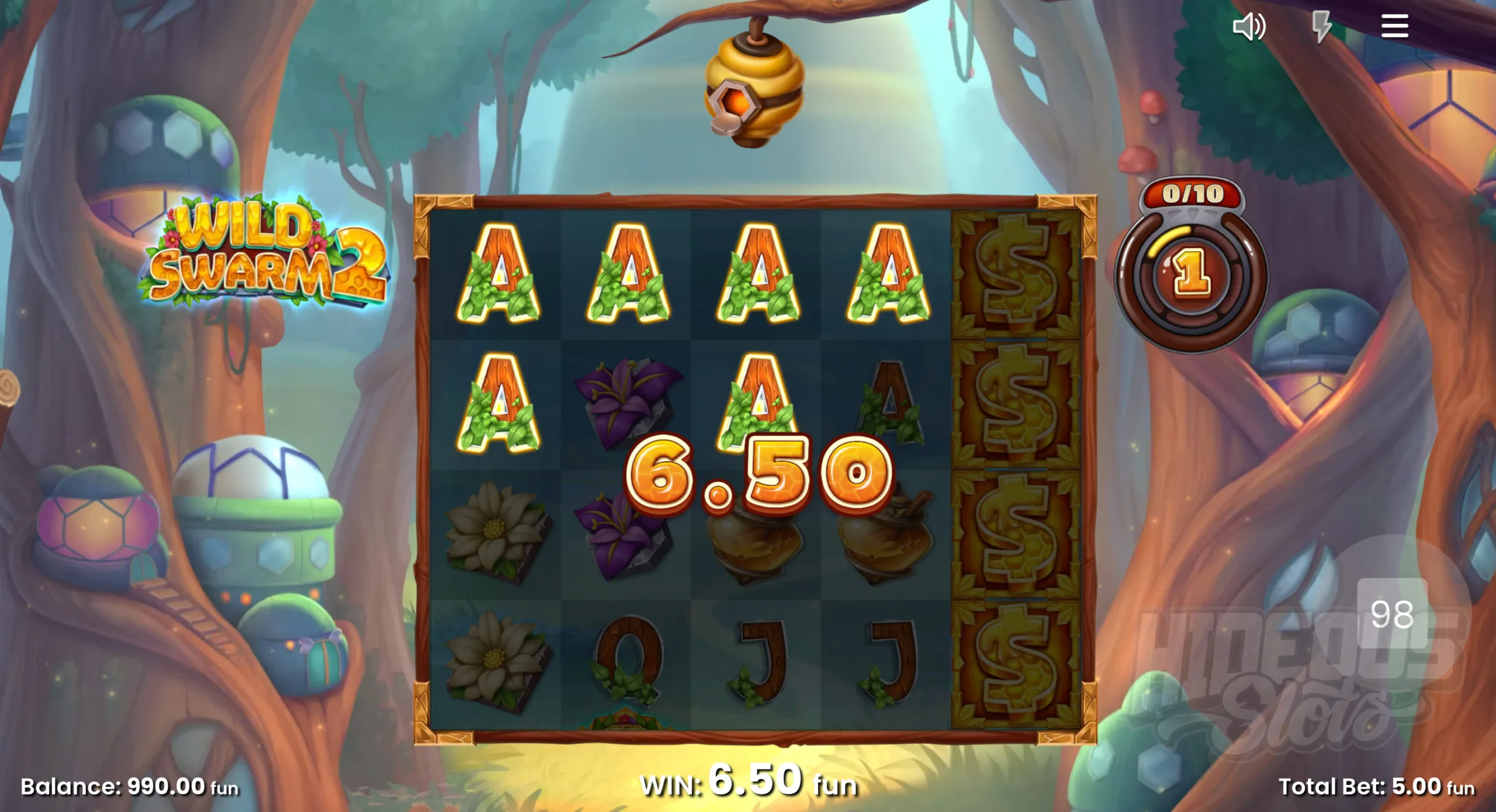 Wild Swarm 2 Offers Players 20 Fixed Win Lines