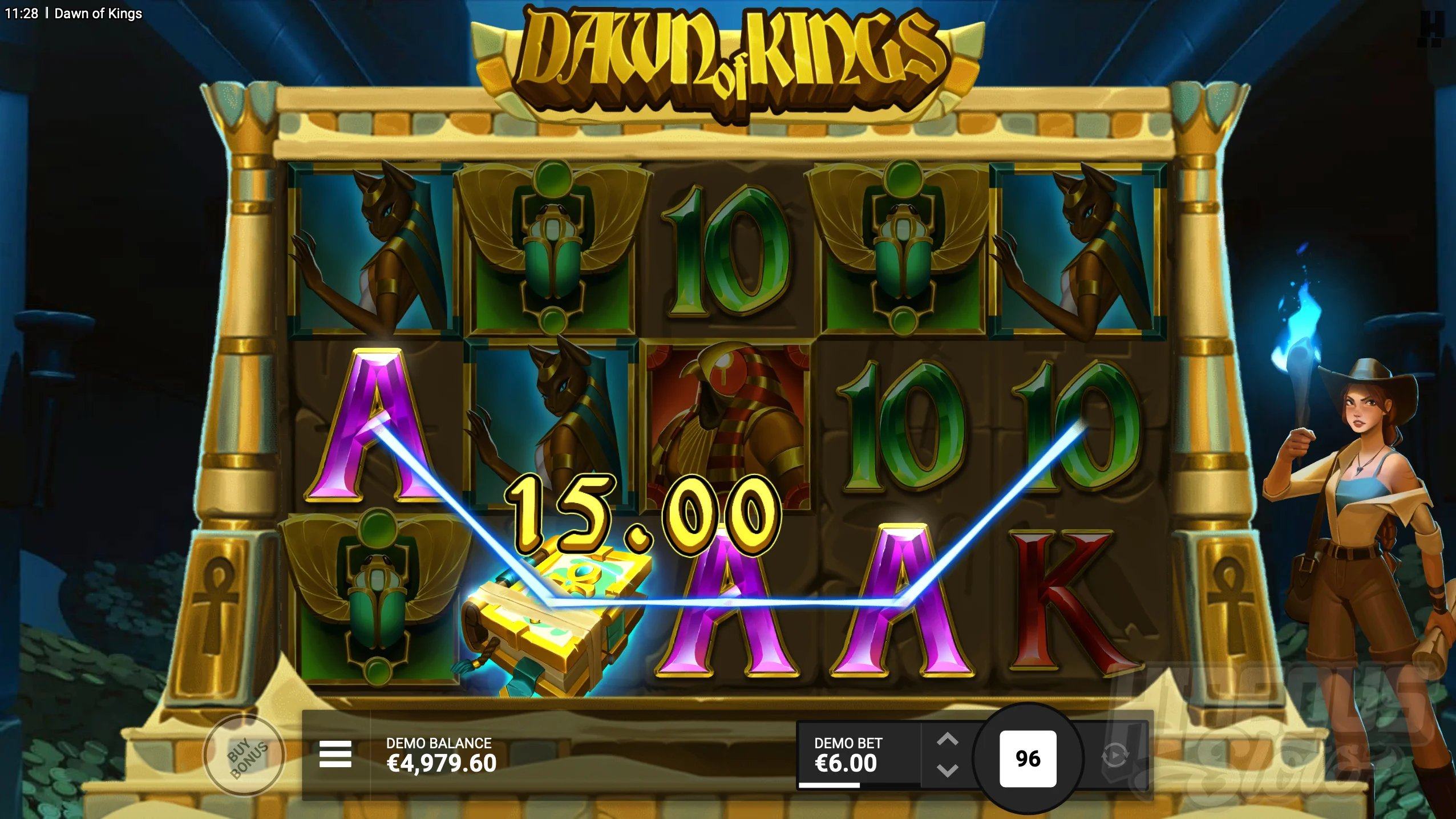 Dawn of Kings Offers Players 13 Fixed Win Lines