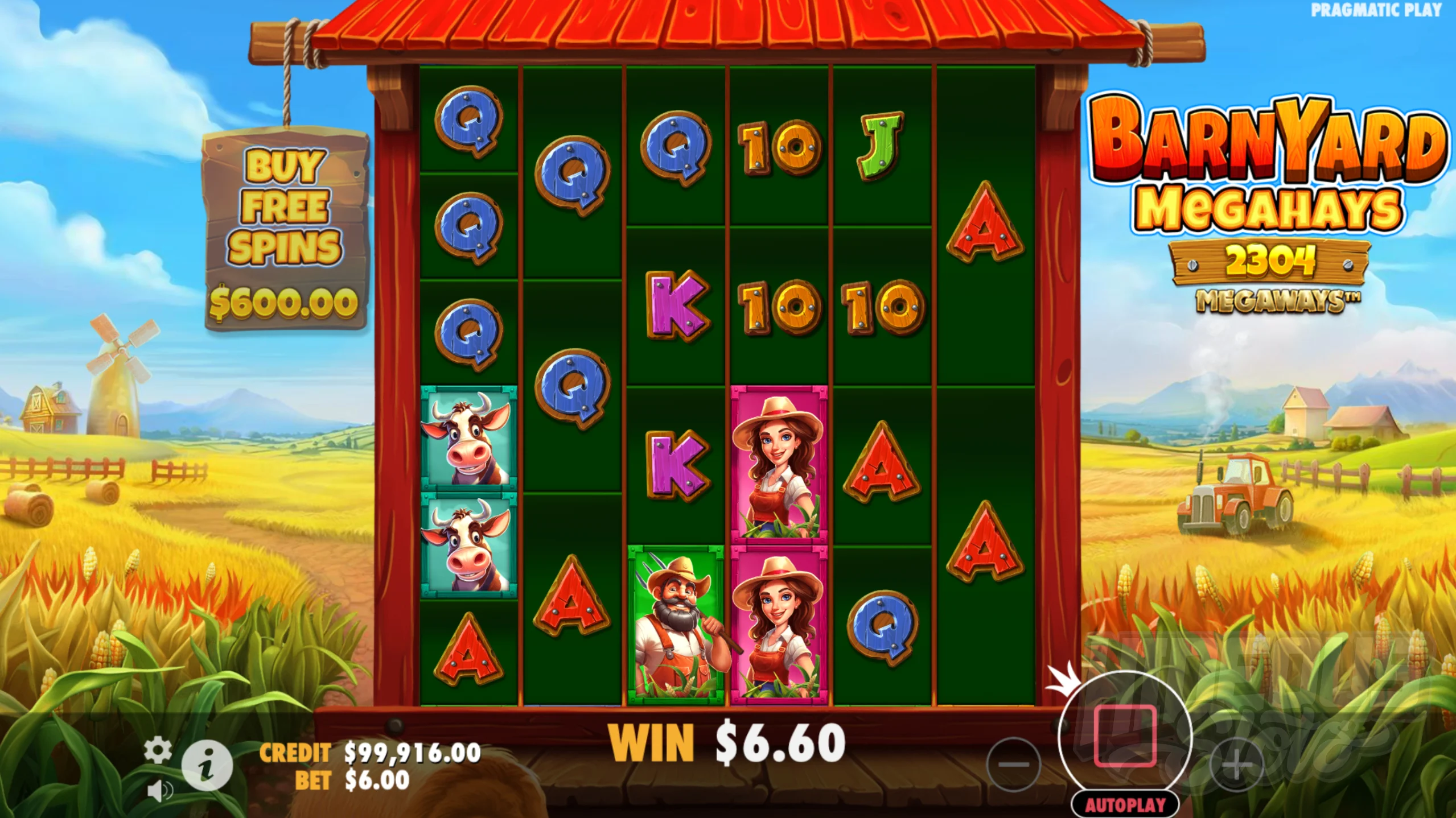 Barnyard Megahays Megaways Offers Players up to 117,649 Ways to Win