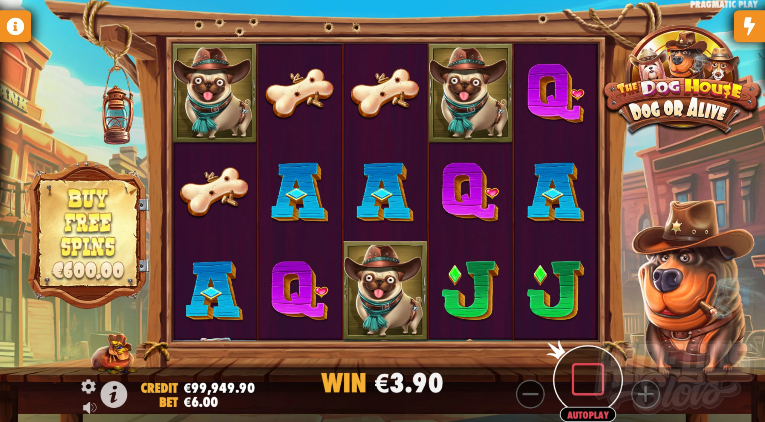 The Dog House - Dog or Alive Offers Players 20 Fixed Win Lines