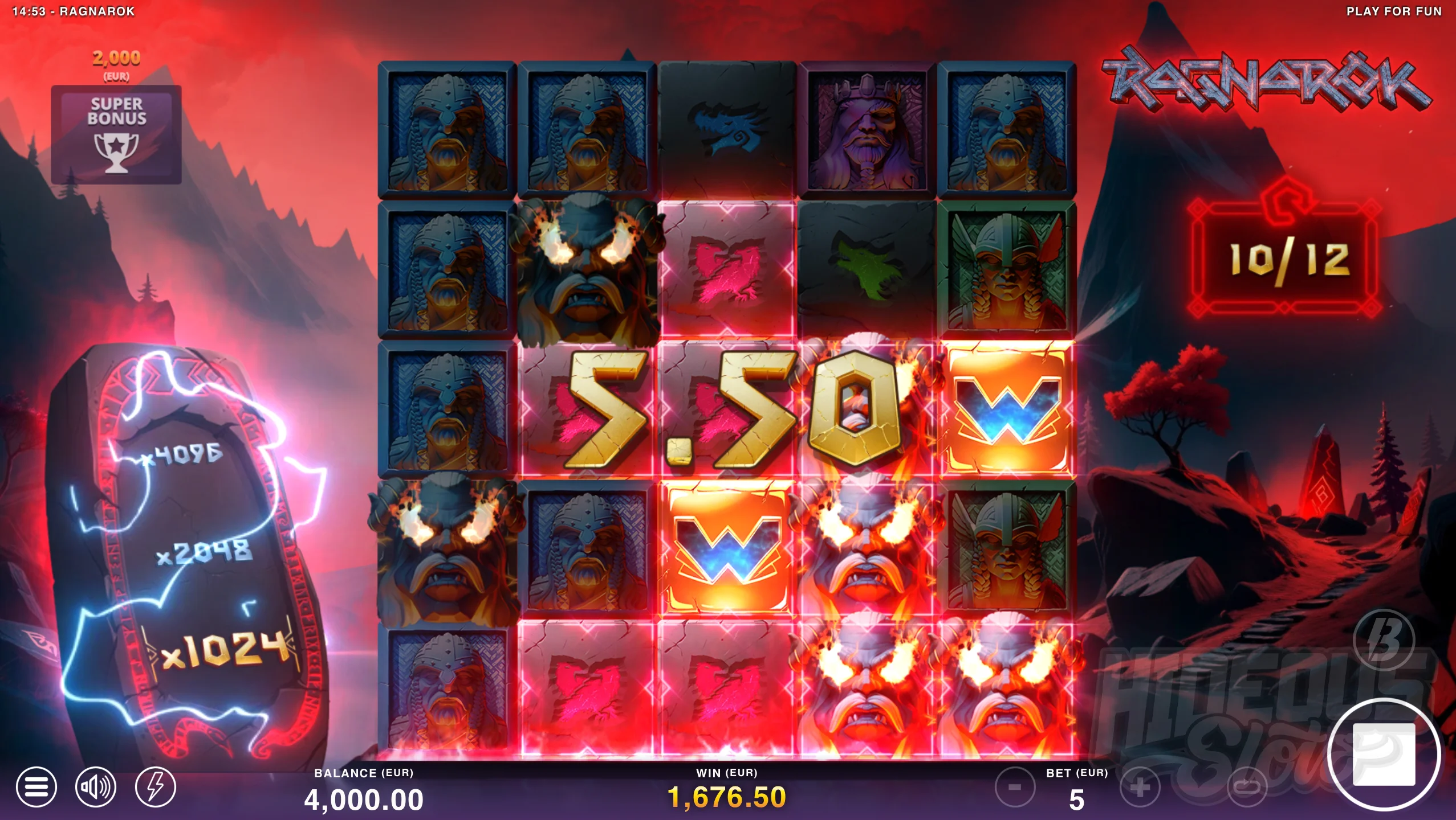 The Win Multiplier Does Not Reset Between Free Spins