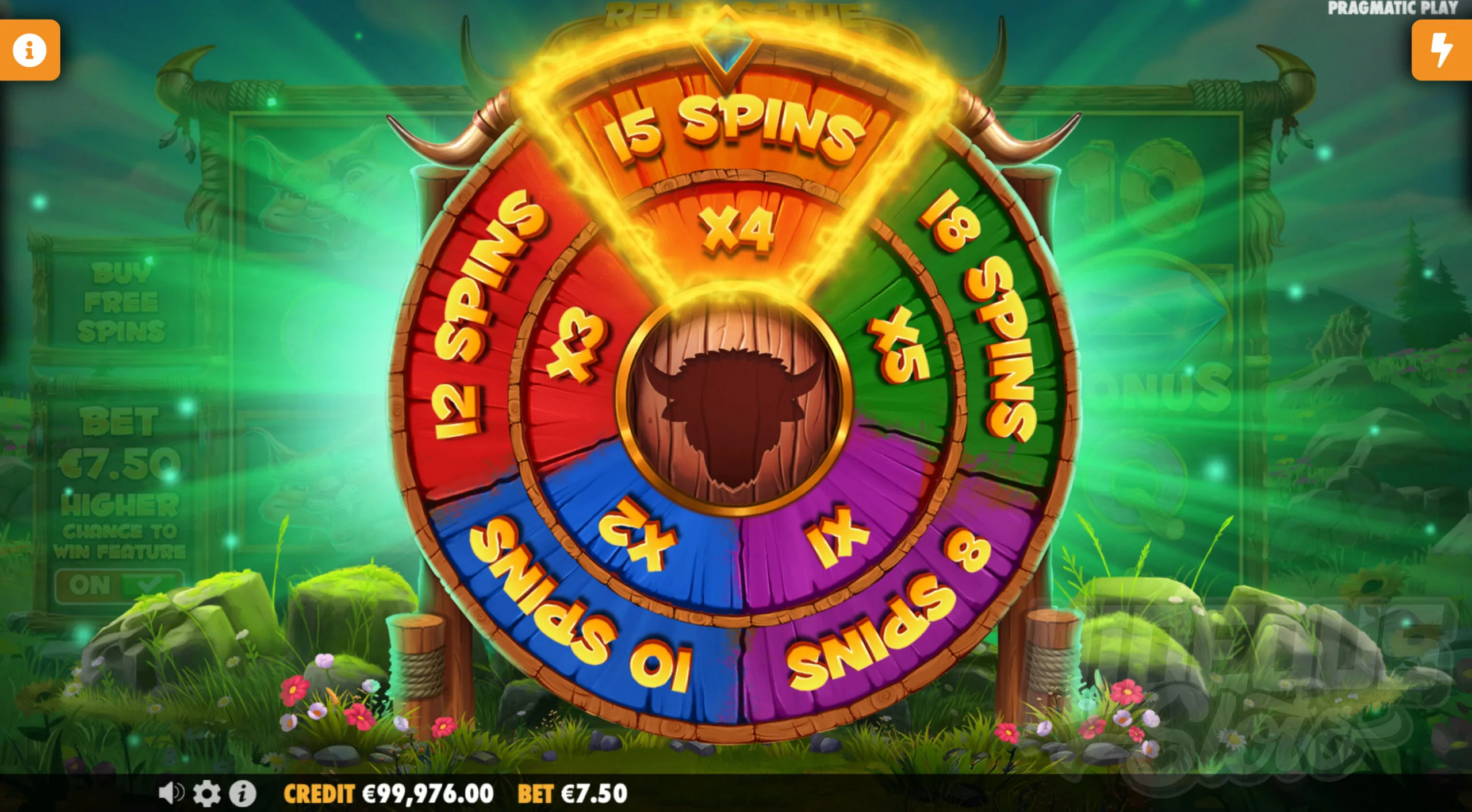 Before Free Spins Begin Players Spin a Wheel to Determine the Number of Spins Awarded and the Win Multiplier