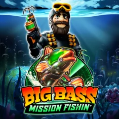 Big Bass Mission Fishin Logo