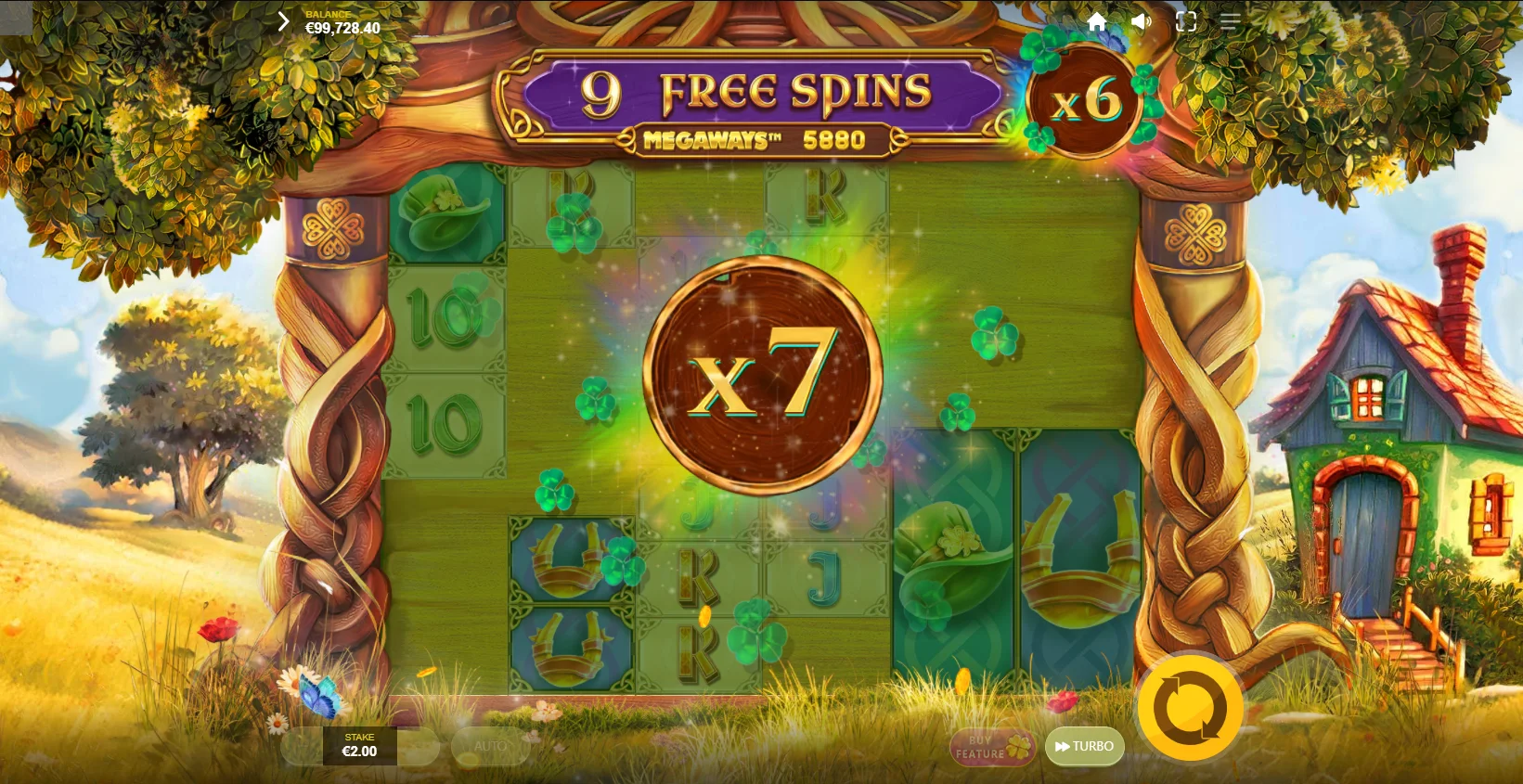 Rainbow Jackpots Megaways Free Spins