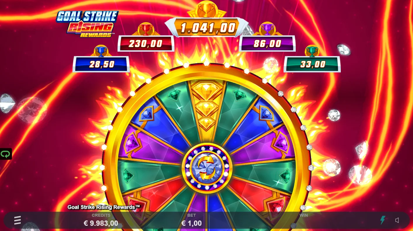 Collect tokens to build the jackpots and enter the Jackpot Wheel feature