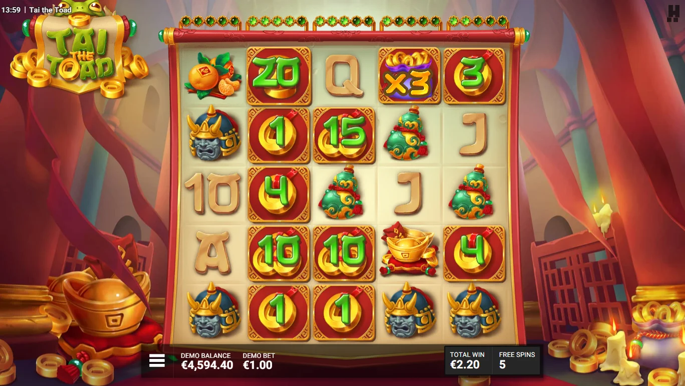 During Free Spins, charge up the meters and land Prosperity Pots to reveal big wins!