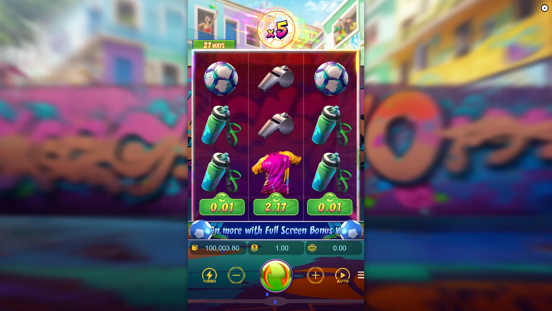 Activate Random Multiplier Values up to 10x For Big Wins