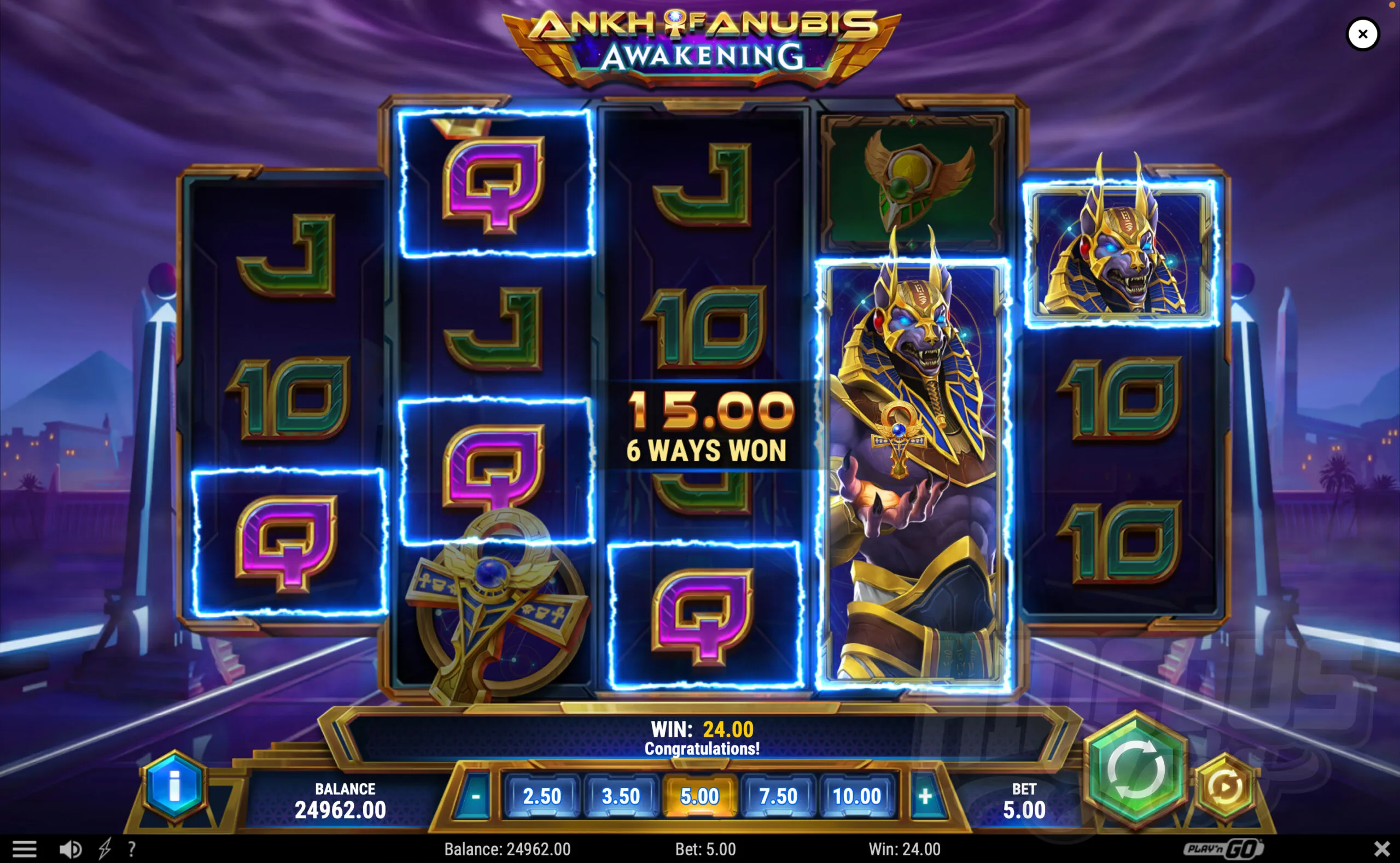 Ankh of Anubis Awakening Anubis Re-Spin