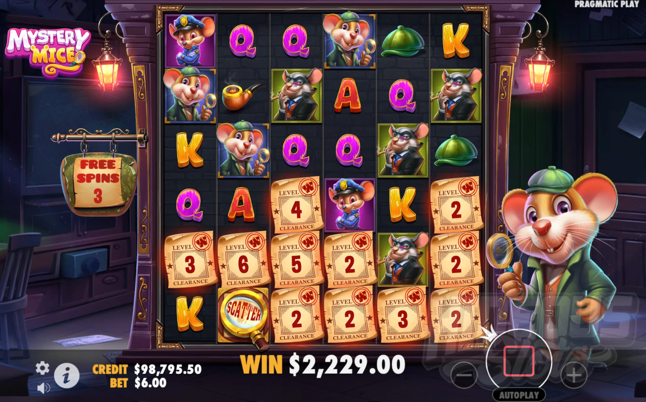 Mystery Mice Free Spins