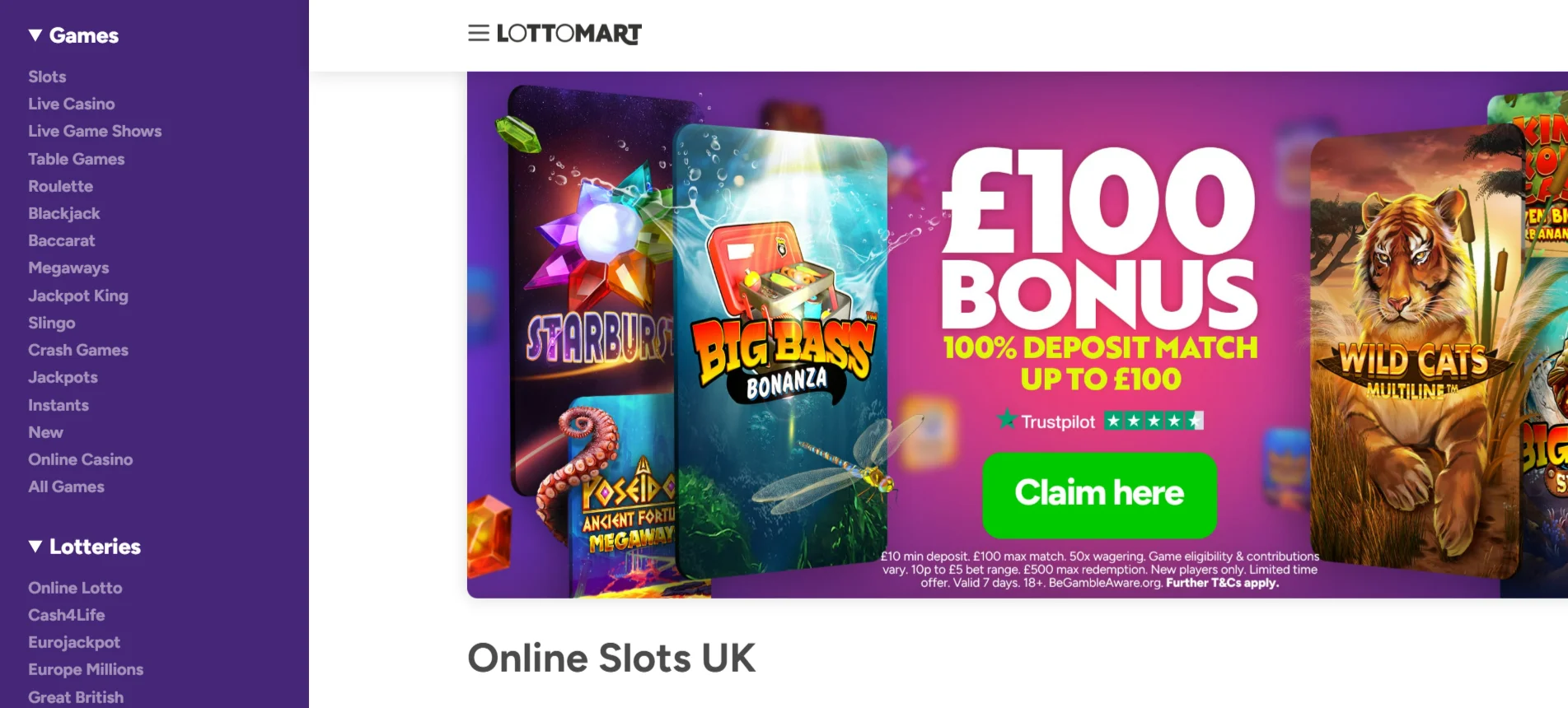 Lottomart Slots