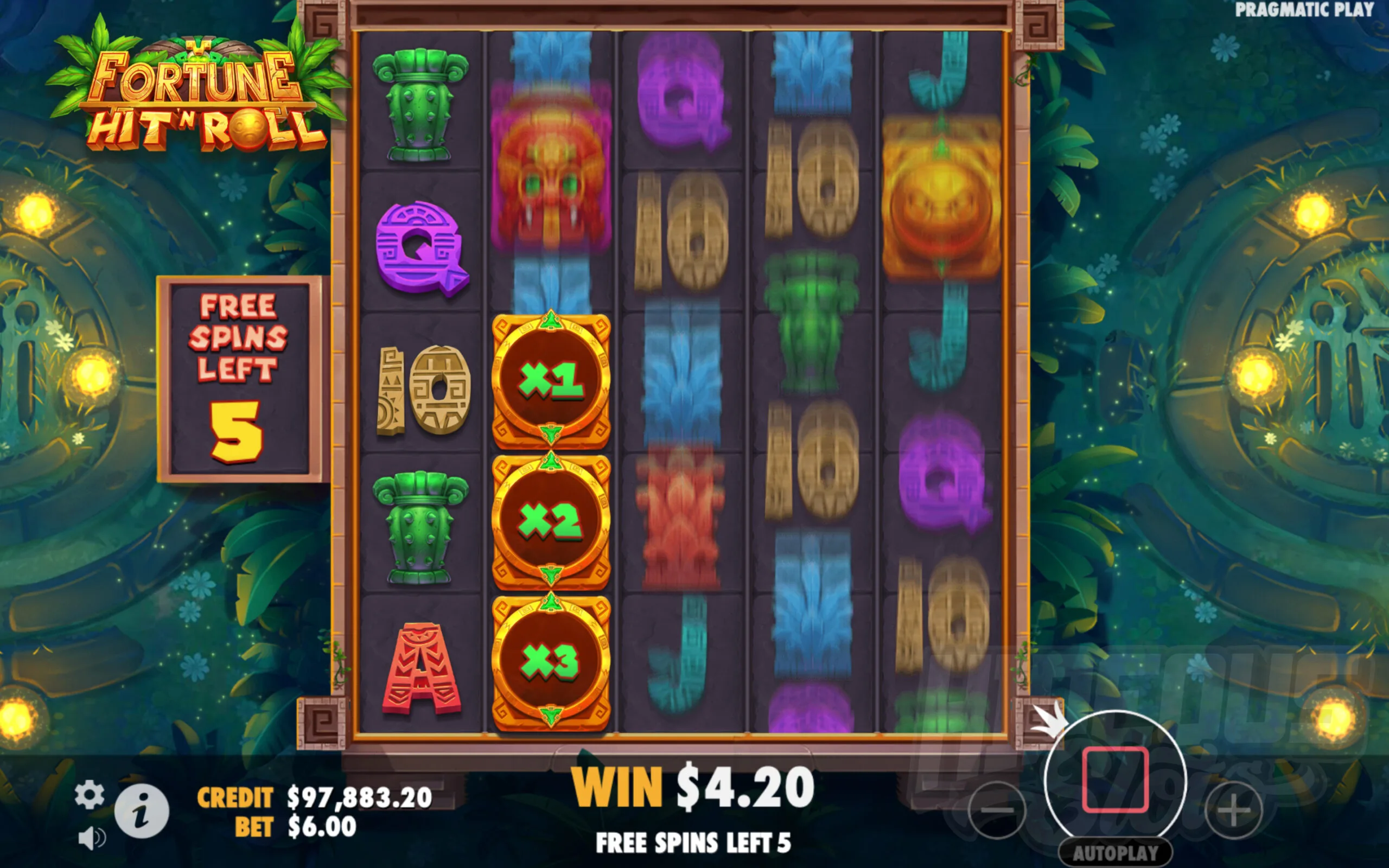 Wild Symbols are Sticky For the Duration of Free Spins