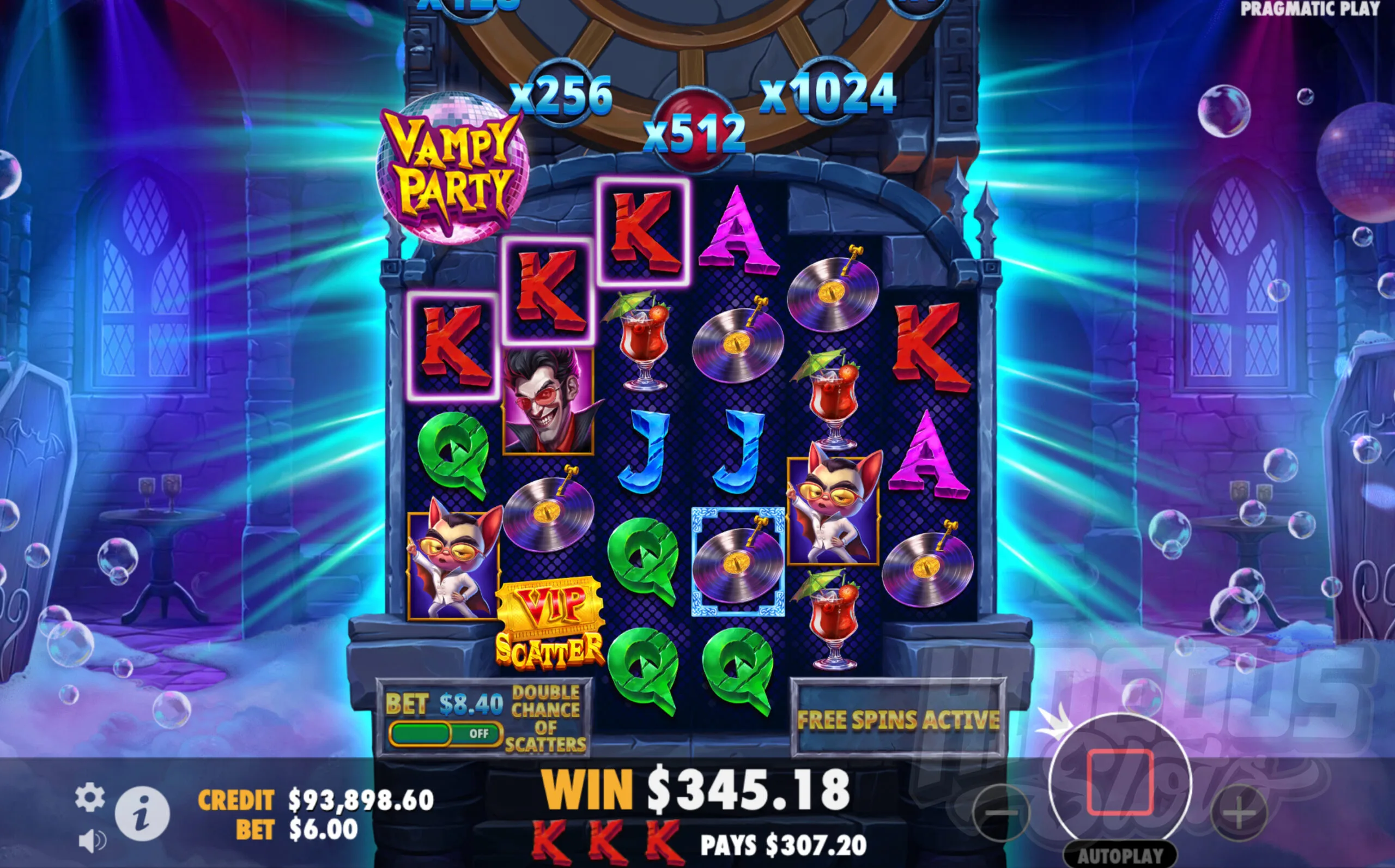 During Free Spins the Multiplier Will Double After Every Tumble and Reset to the Starting Multiplier Value Between Spins