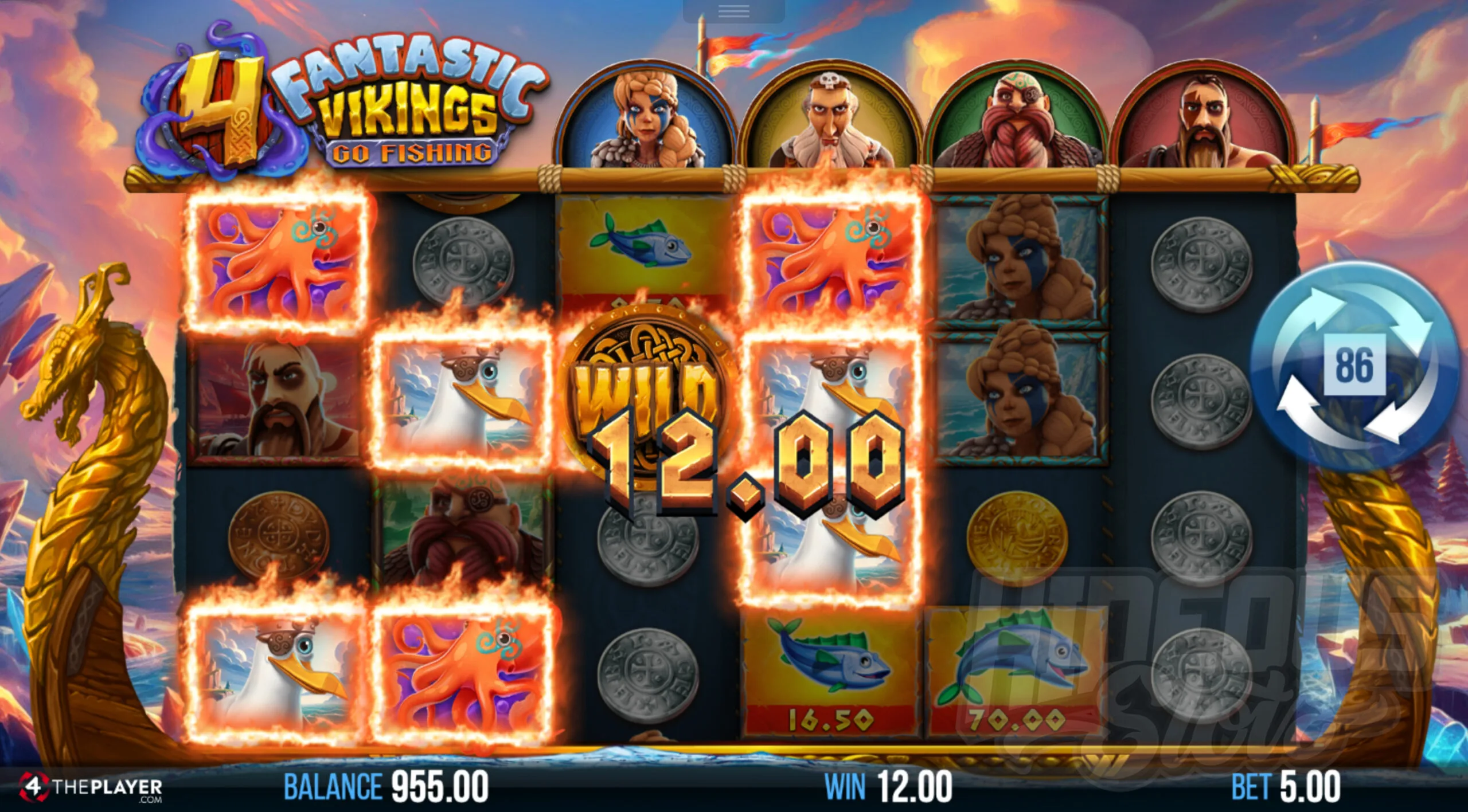 4 Fantastic Vikings Go Fishing Offers Players 4,096 Ways to Win