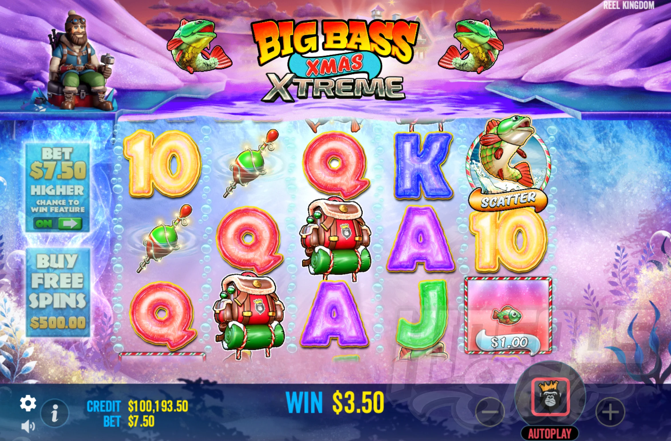 Big Bass Xmas Xtreme Offers Players 10 Fixed Win Lines