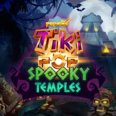 TikiPop Spooky Temples Logo