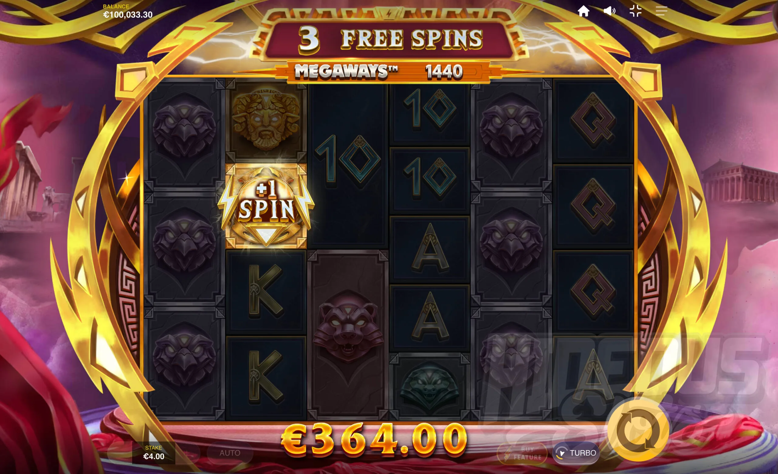 Land a Free Spins Scatter During Free Spins to Trigger an Additional +1 Spin