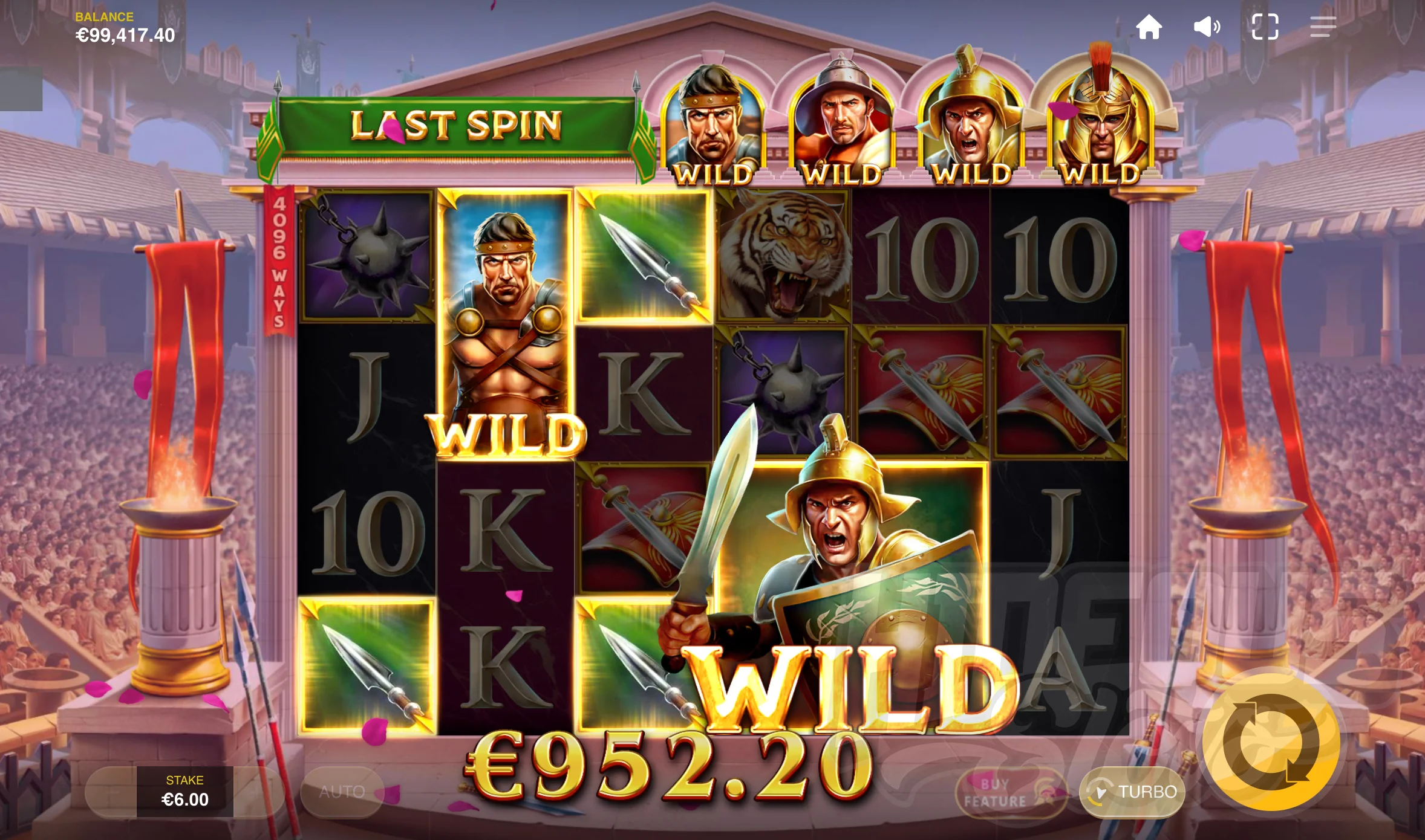 Gladiator Ways Free Spins