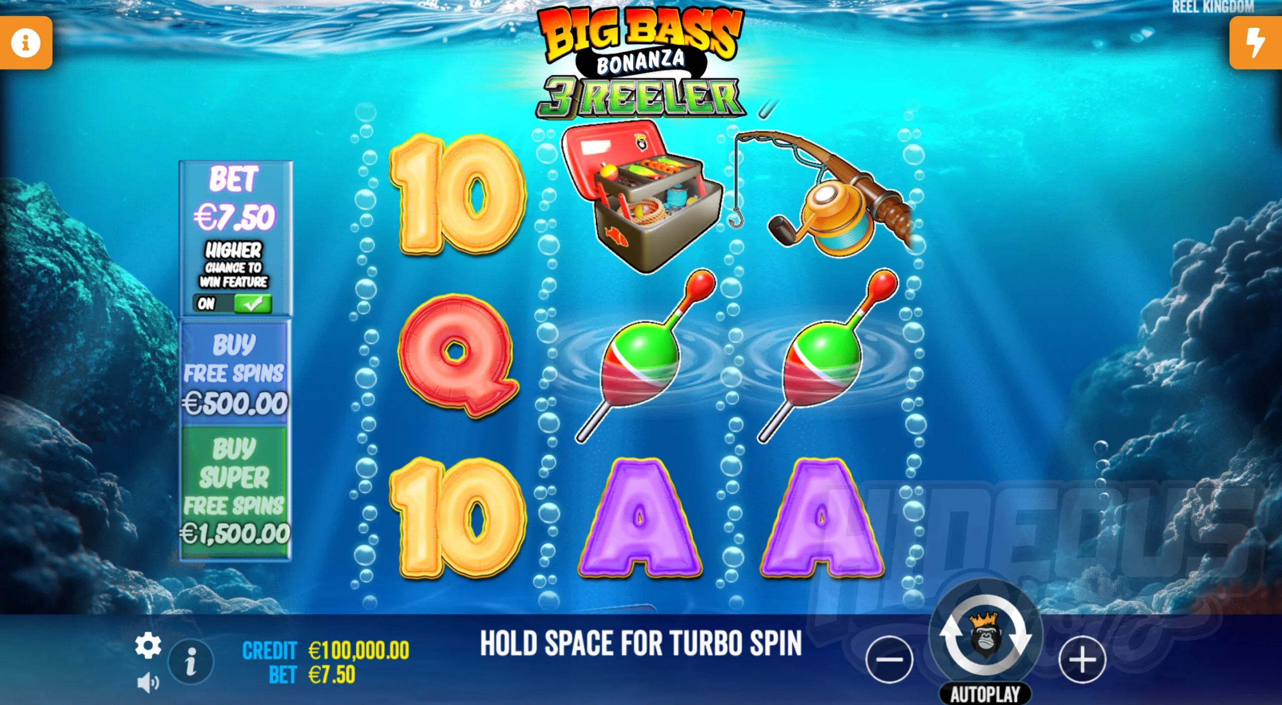 Big Bass Bonanza 3 Reeler Base Game