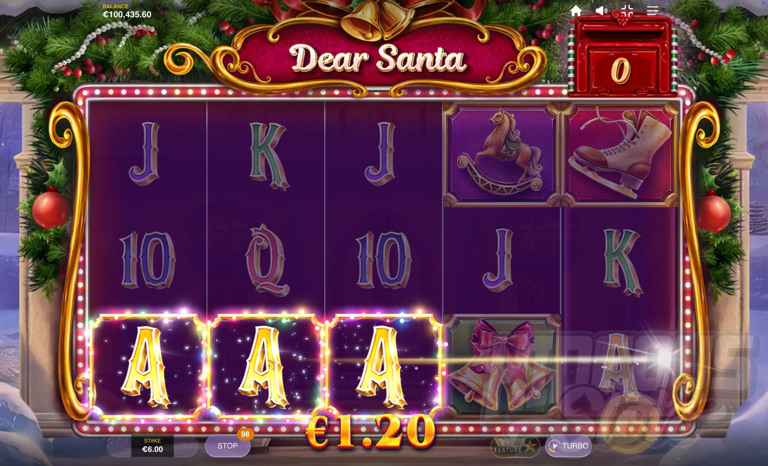 Dear Santa Offers Players 25 Fixed Win Lines