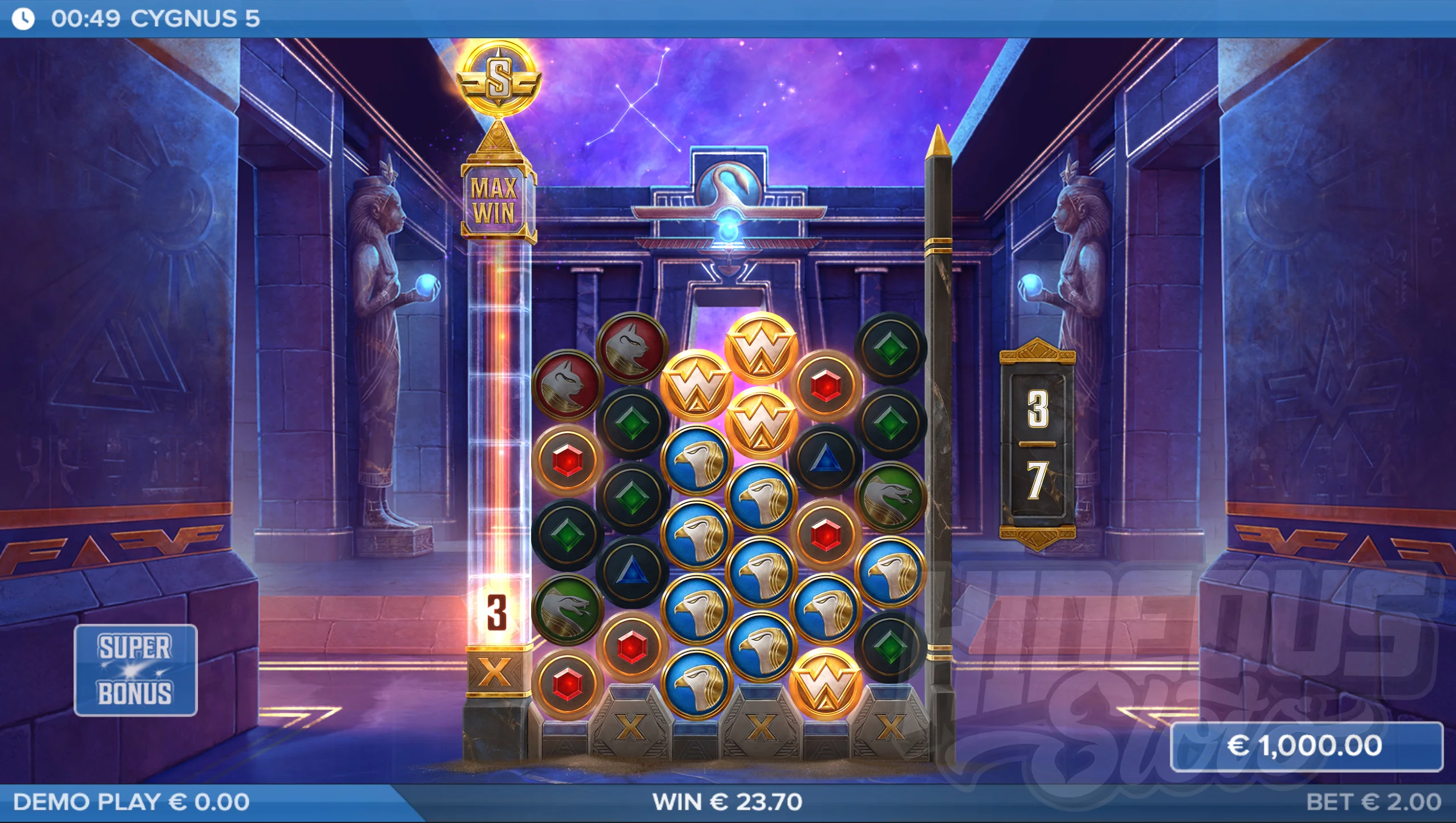 Cygnus 5 Super Bonus Game