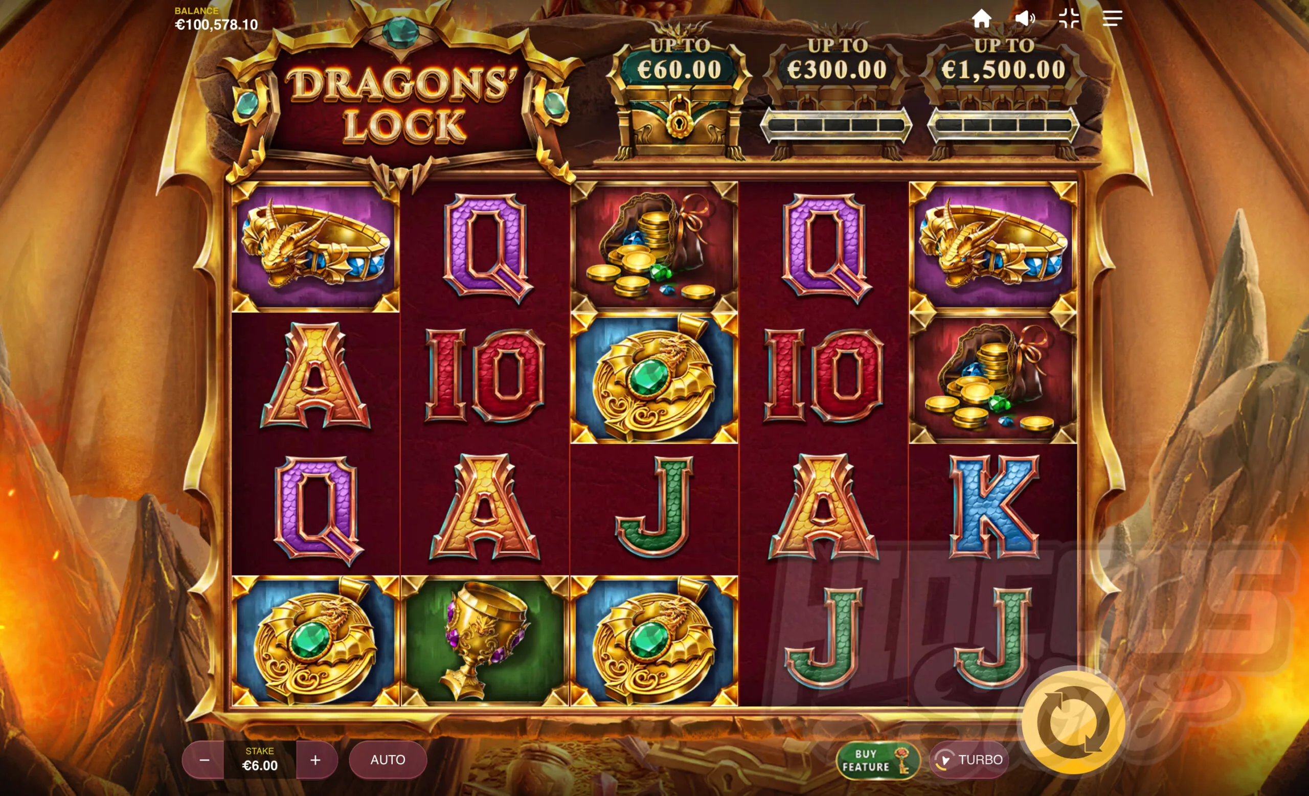 Dragons' Lock Base Game