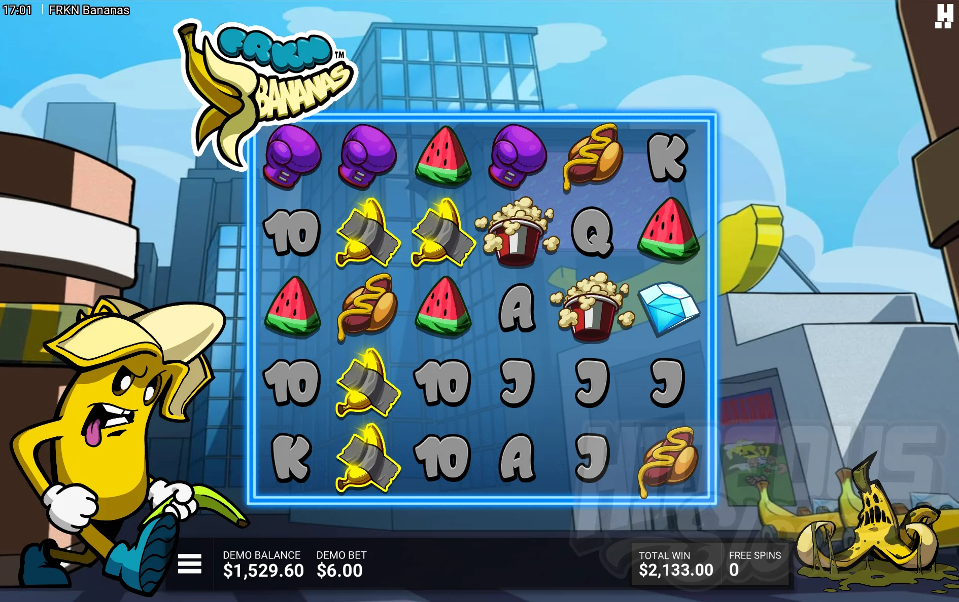 FRKN Bananas BANANA BLITZ! Bonus Game