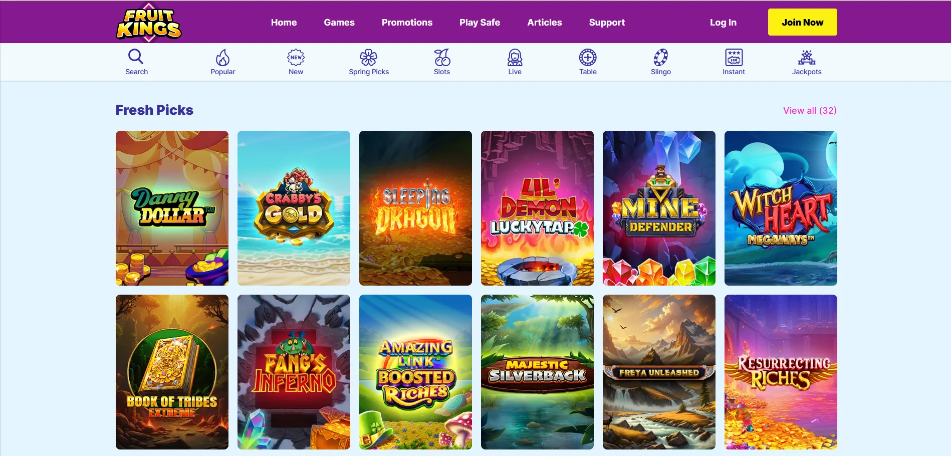 Fruit Kings Slots